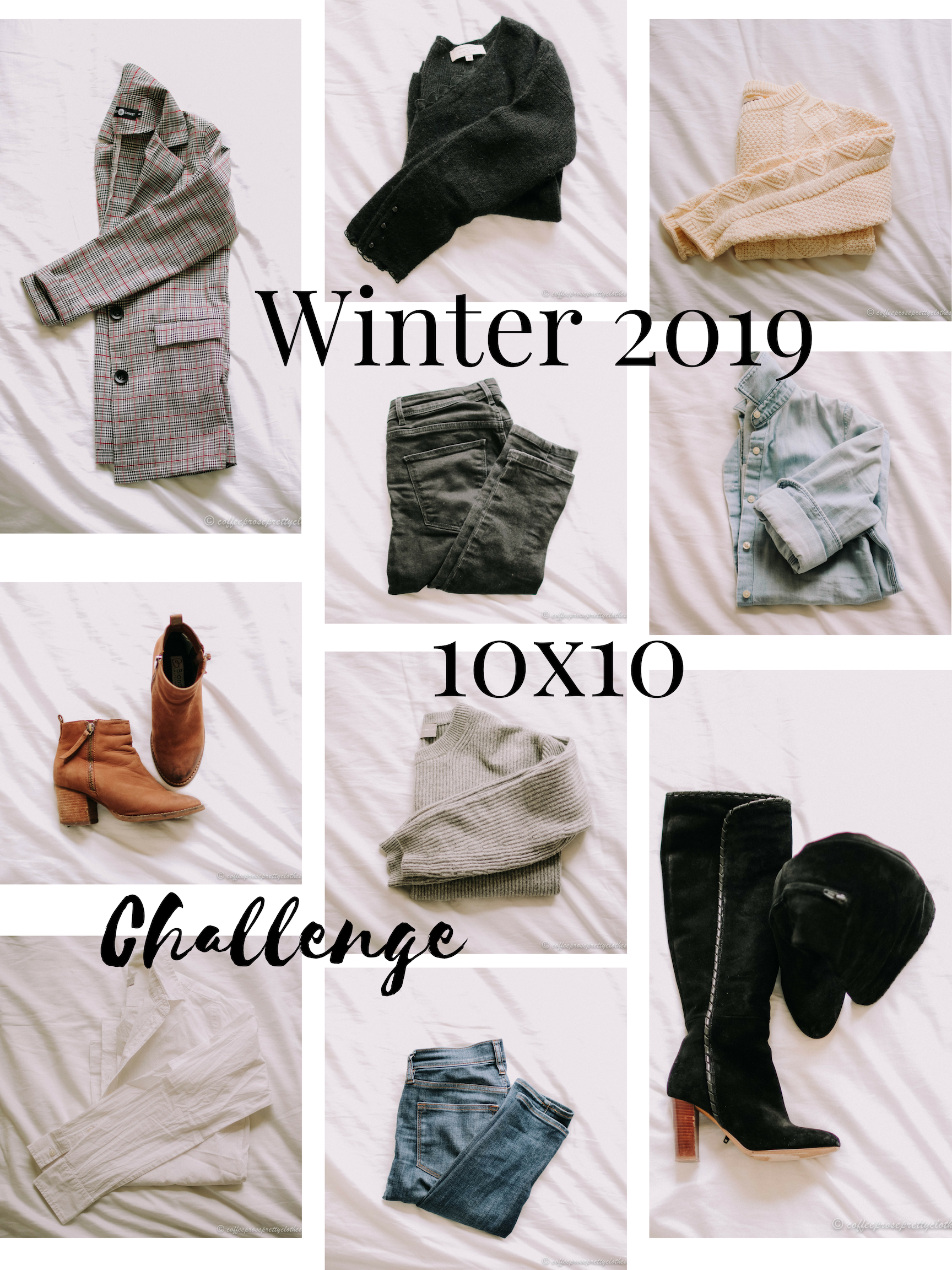 Winter 2019 10x10 Challenge