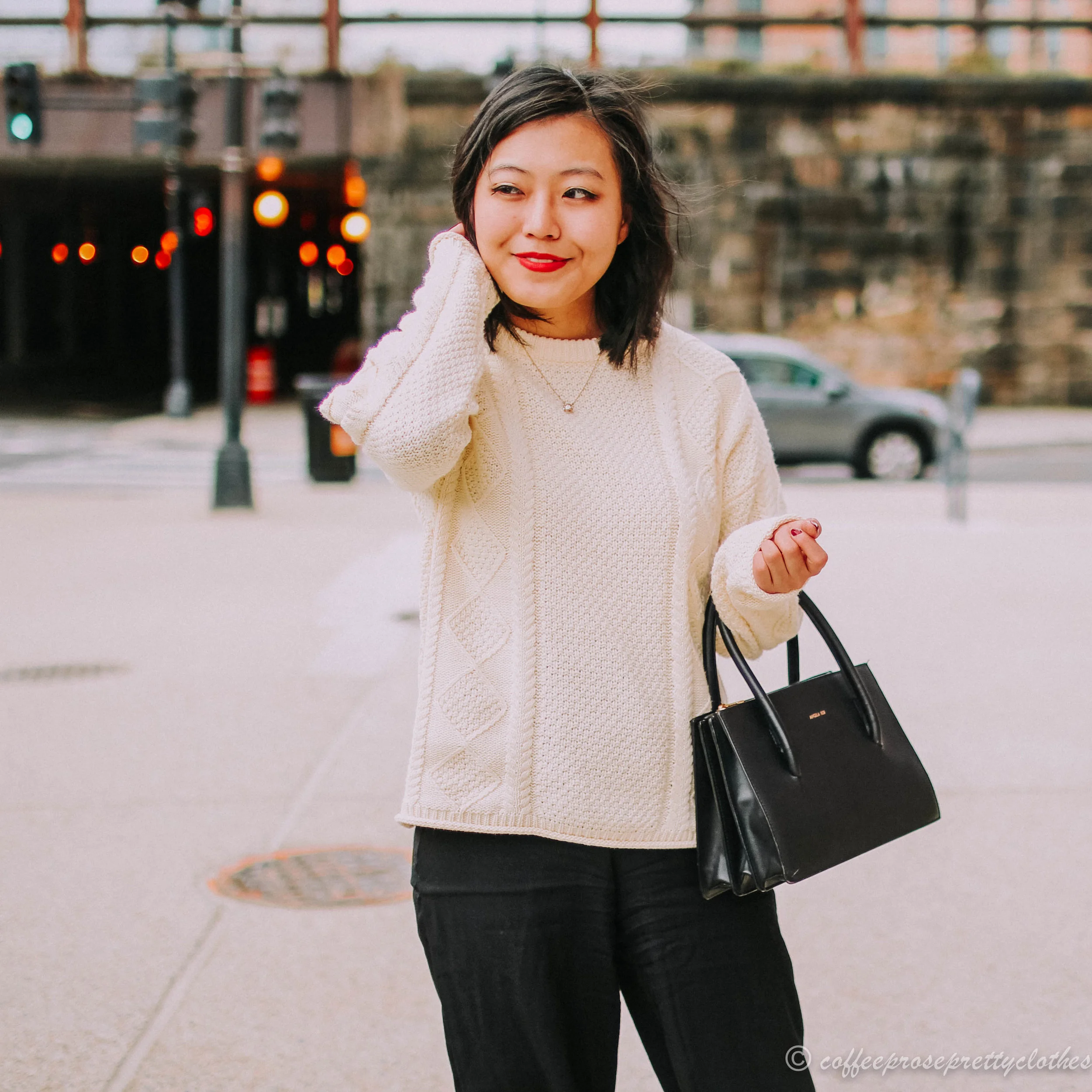 Culotte Pants and Tall Boot