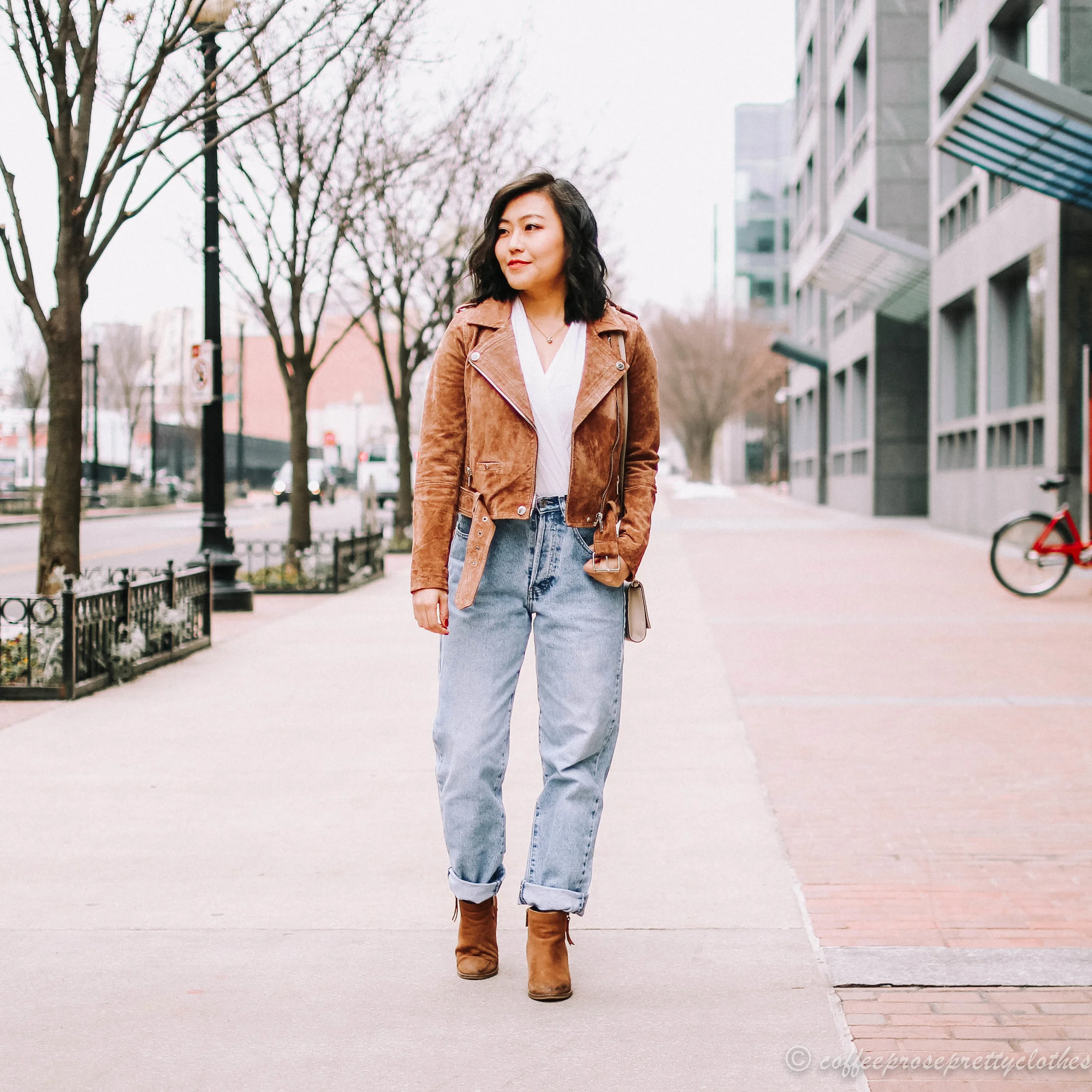Peneloppevintage Vintage Jeans and Blank NYC Moto Jacket