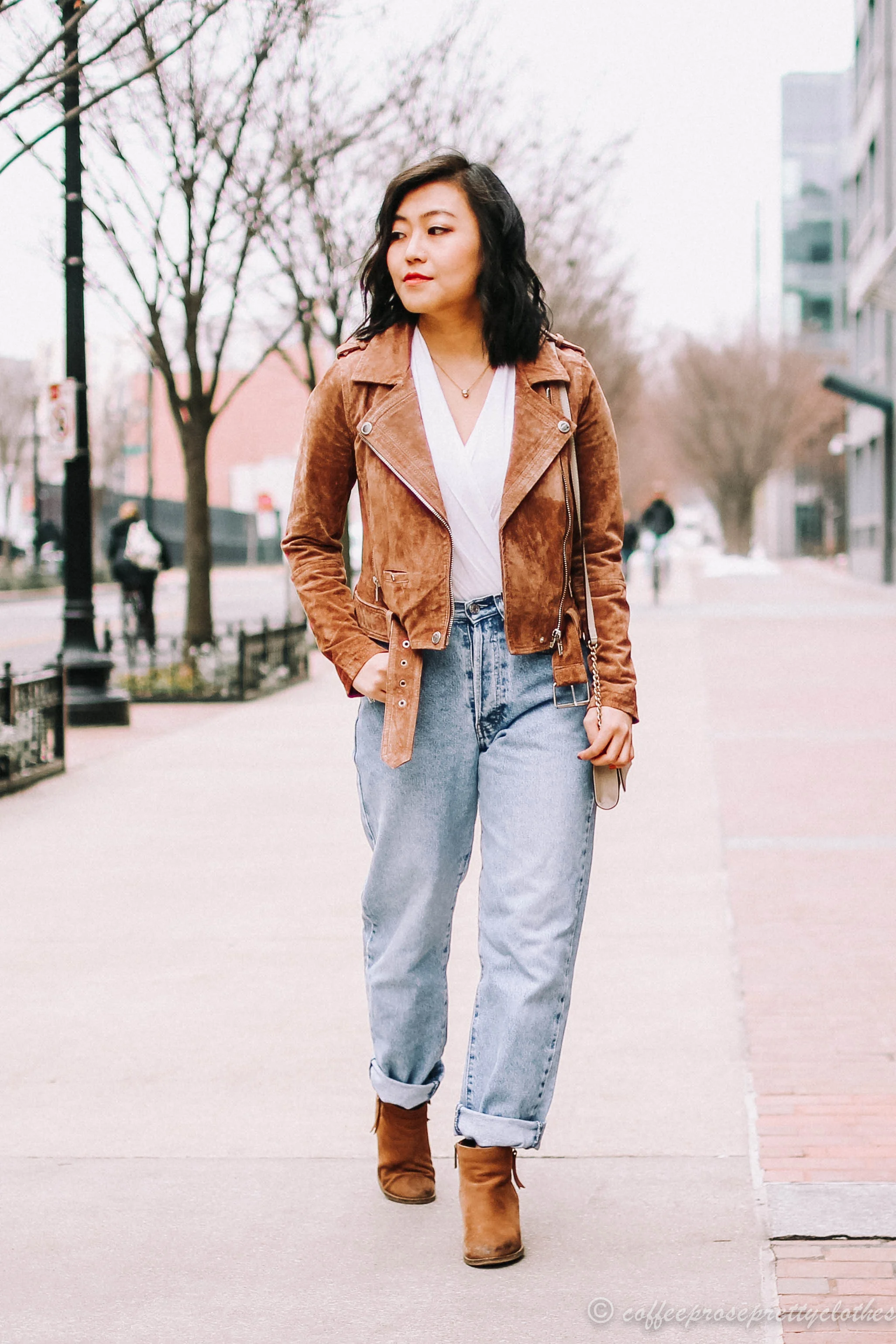 Peneloppevintage Vintage Jeans and Blank NYC Moto Jacket