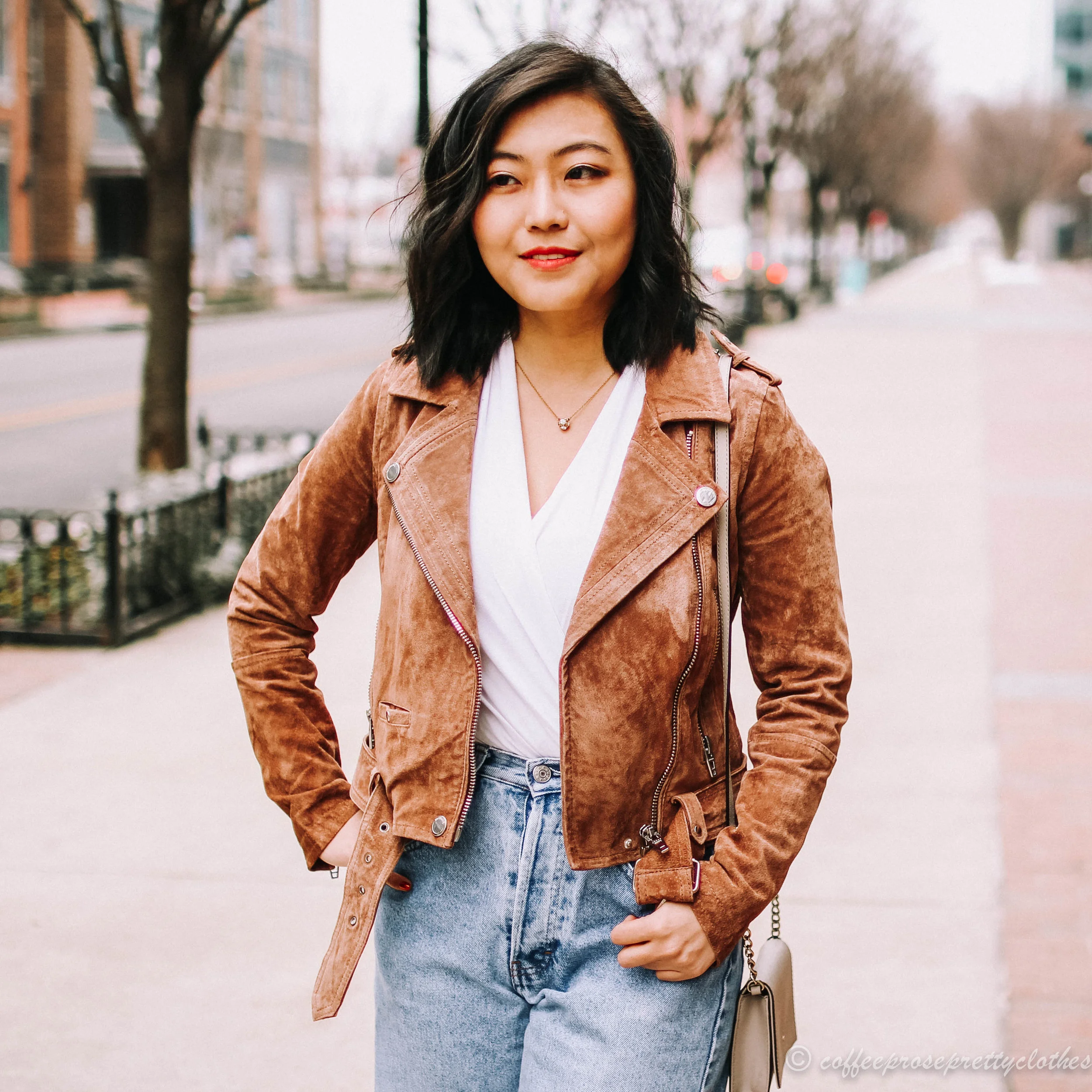 Peneloppevintage Vintage Jeans and Blank NYC Moto Jacket