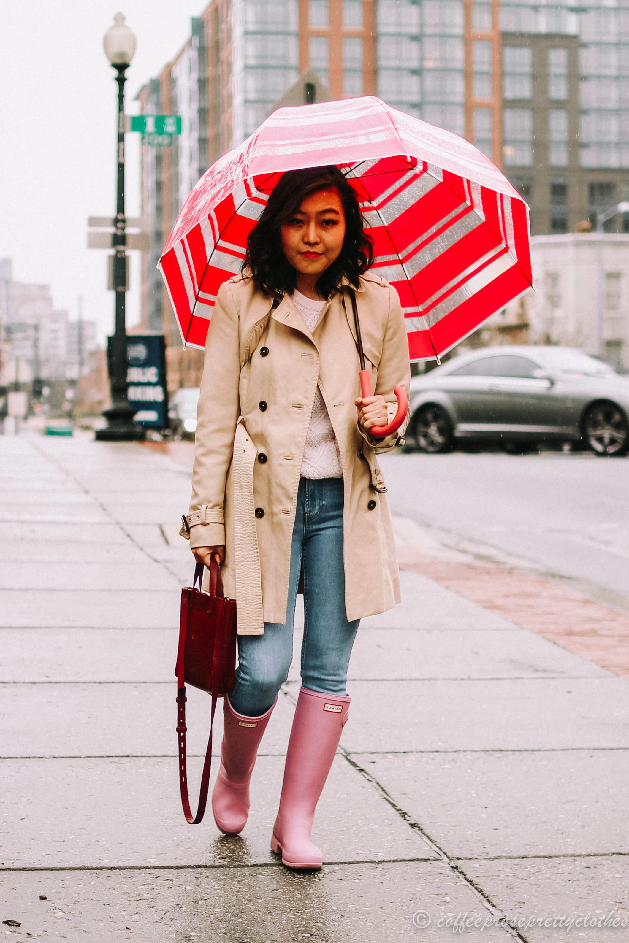 lavender hunter boots