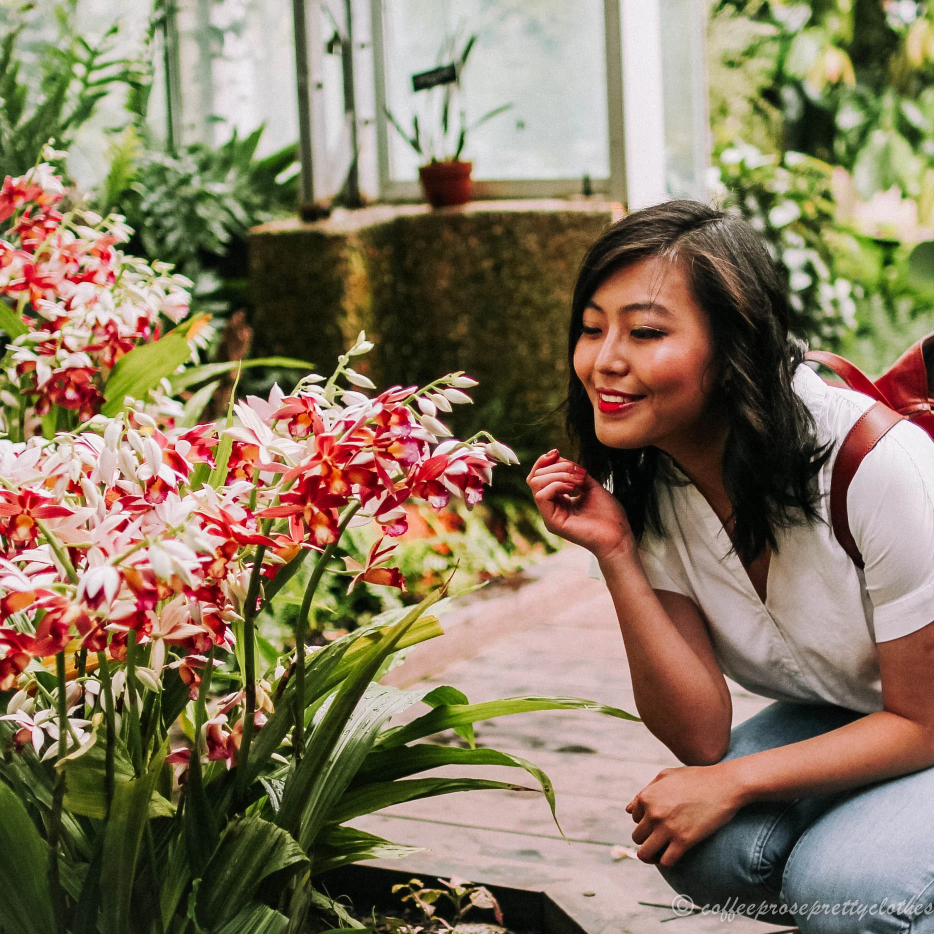 Madewell Central Shirt and Leather Backpack