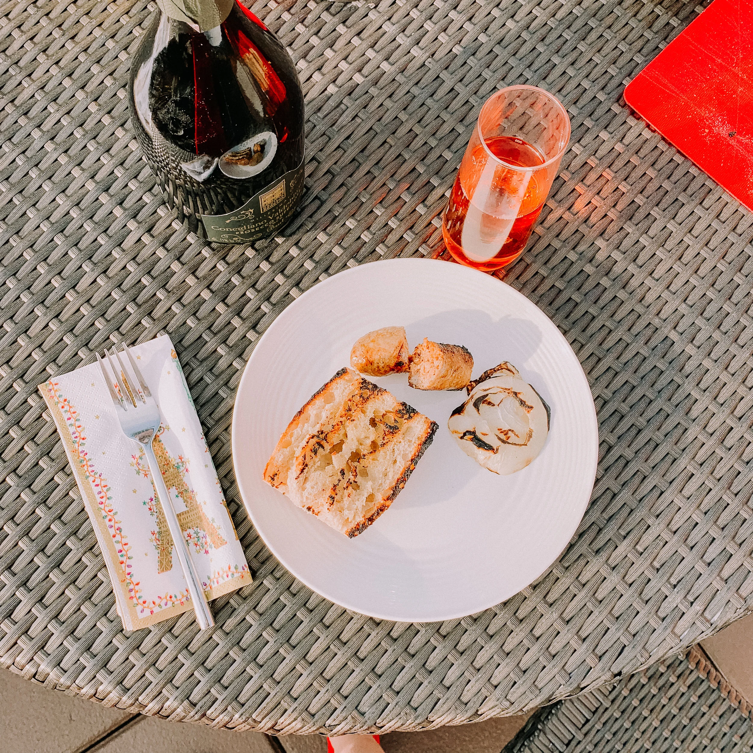 Andouille sausage dinner