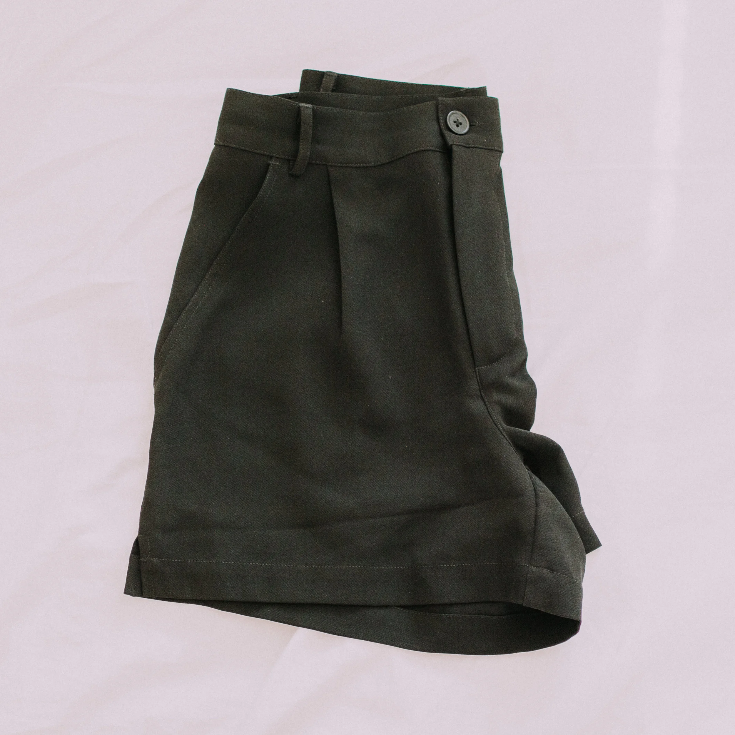 The Brass high waisted shorts