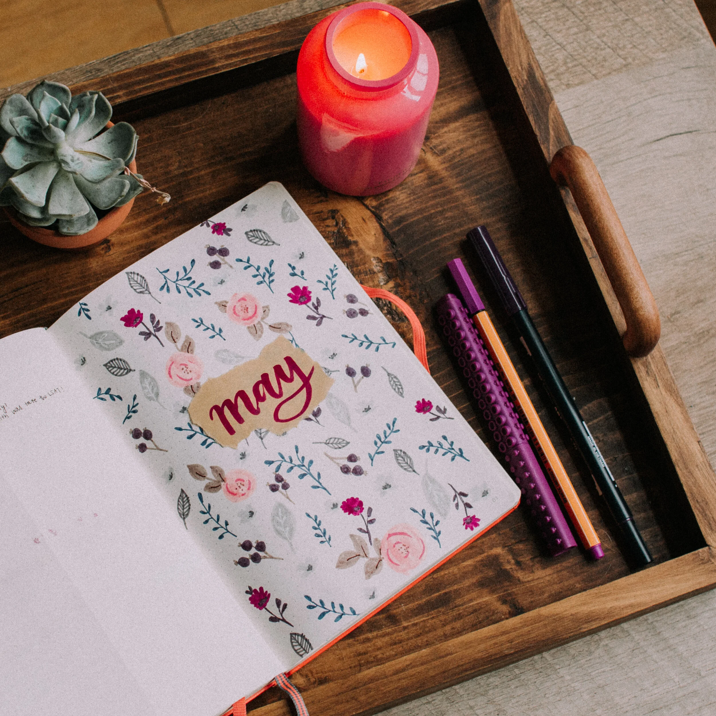 May 2021 Bullet Journal Set Up