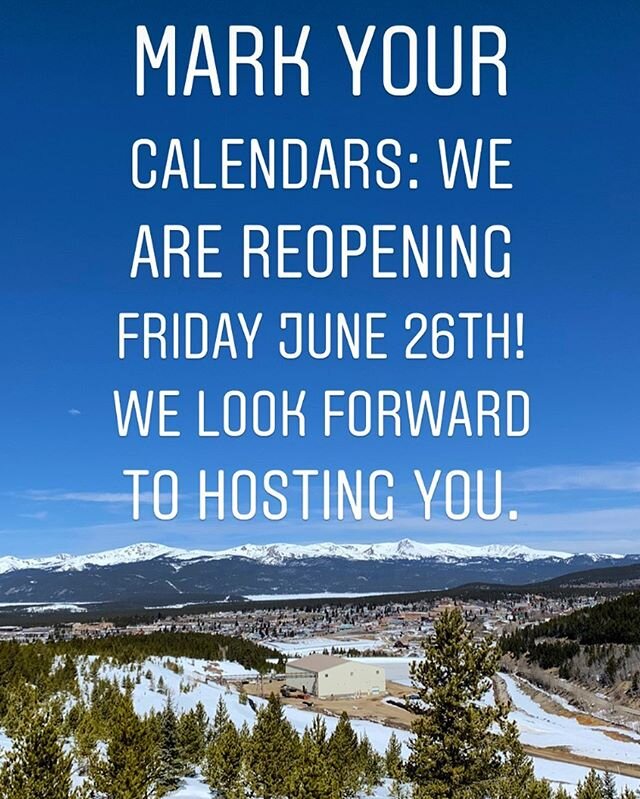 In order to provide a safe and clean environment, we are very excited to announce that we are planning on reopening our doors on Friday, June 26th. We will be following county, state, and federal requirements and recommendations to ensure the safety 