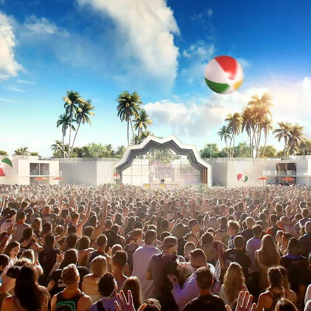 A festival venue for a CBD resort in Jamaica.