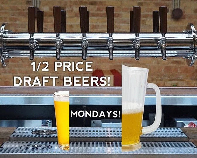 MONDAY. CHEAP DRAFTS. SEE YA.