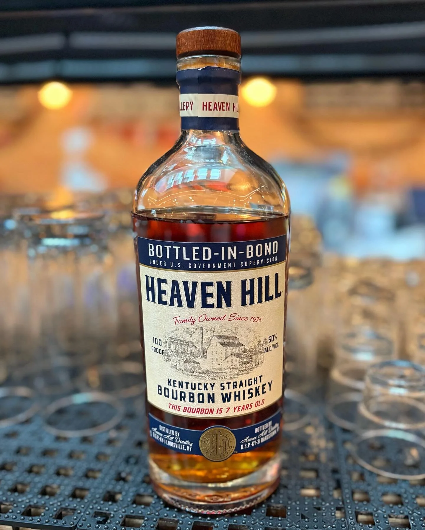 WHISKEY WEDNESDAY! Featuring: Heaven Hill 7-Year Old Bonded Bourbon, Heaven Hill Distillery, Bardstown, KY
Although Heaven Hill Distillery only traces its history as far back as the post-prohibition era, They are considered one of the Big Six Bourbon