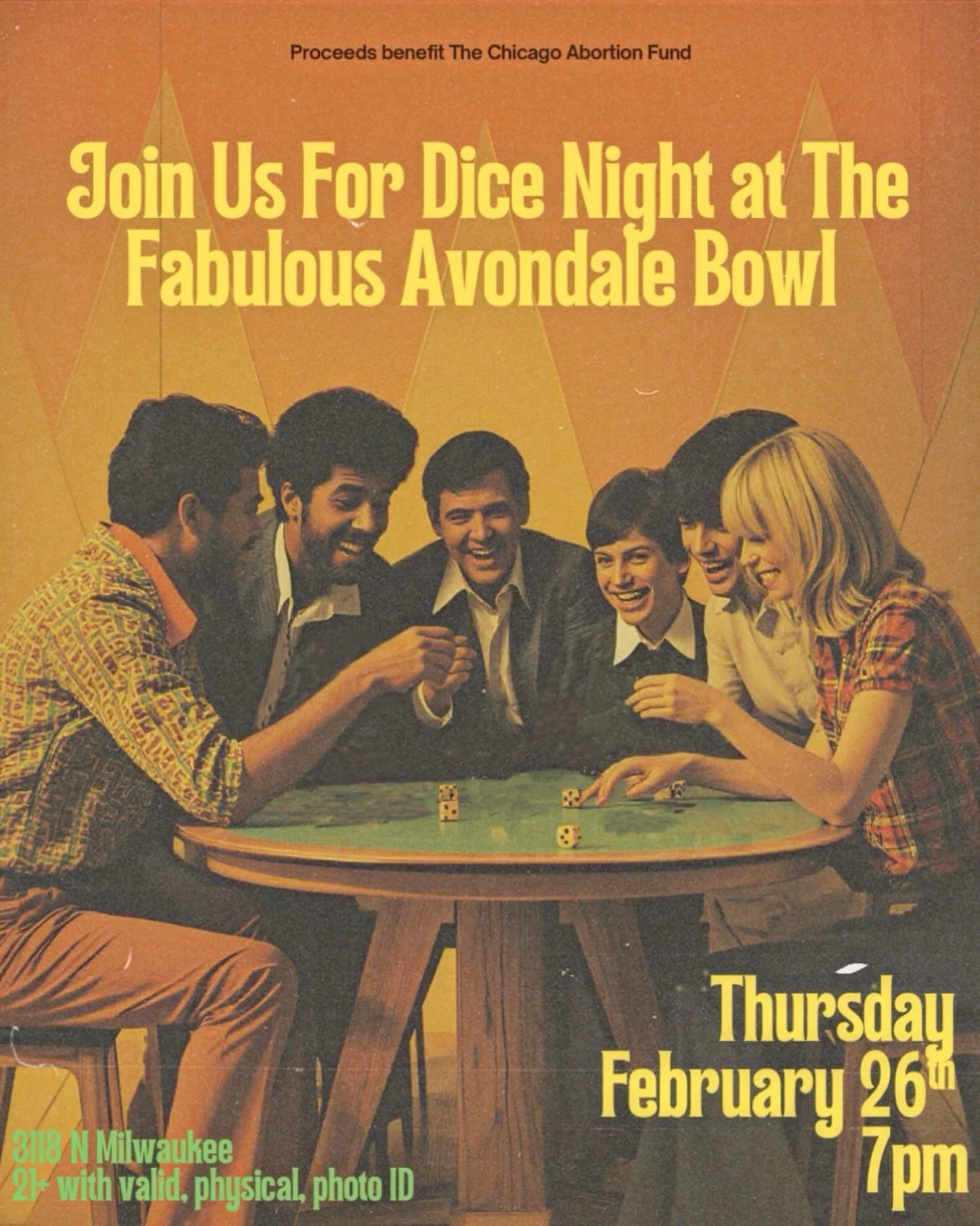 THIRSTY THURSDAY, BABY 🍹🪩

Slide into The Bar at 7pm &lsquo;til close for @dicenight &mdash; where the vibes are groovy and the dice are feelin&rsquo; lucky.

We&rsquo;re rollin&rsquo;, we&rsquo;re sippin&rsquo;, we&rsquo;re doing a little good whi
