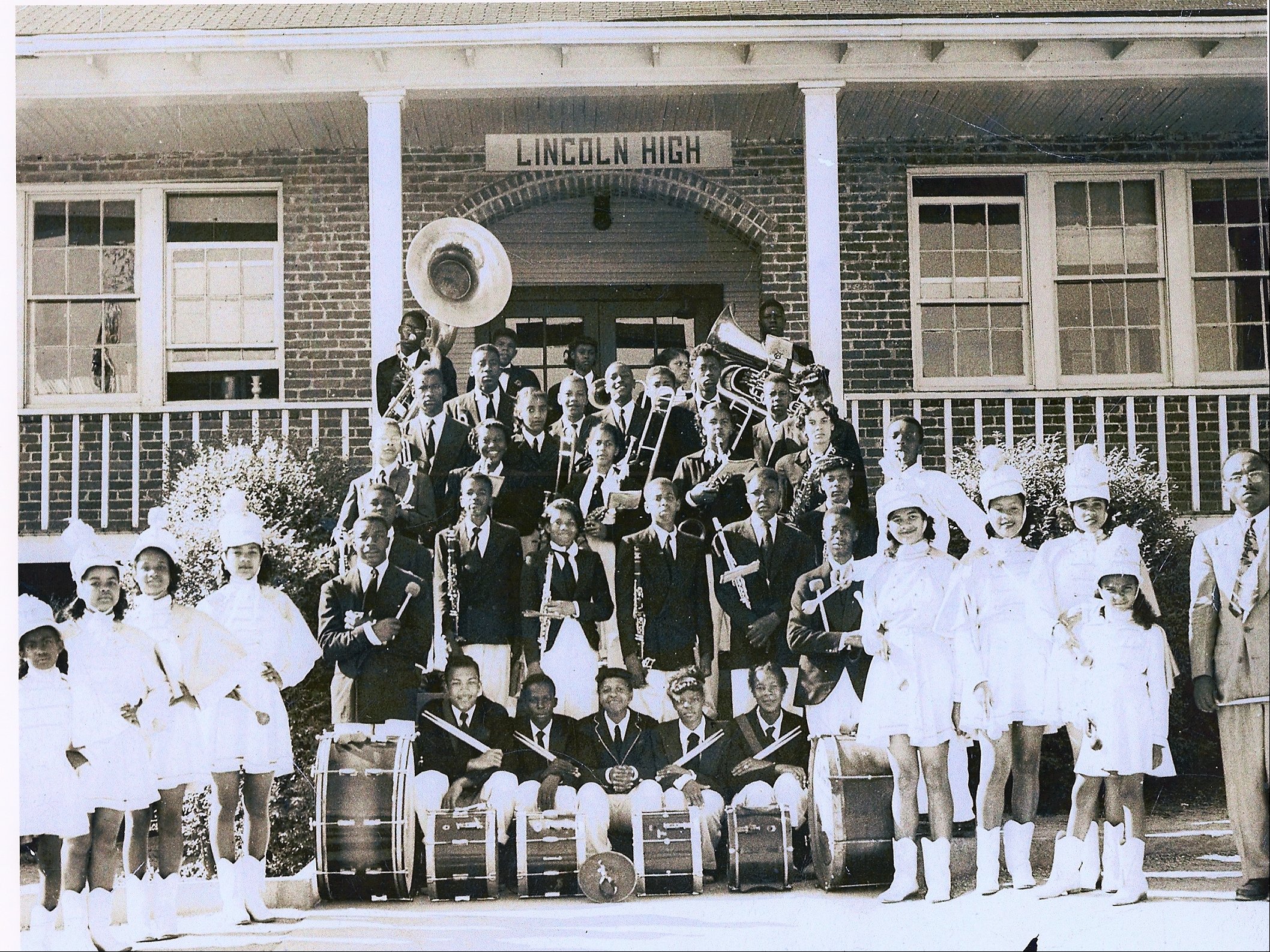 Lincoln High Band 1949.jpg