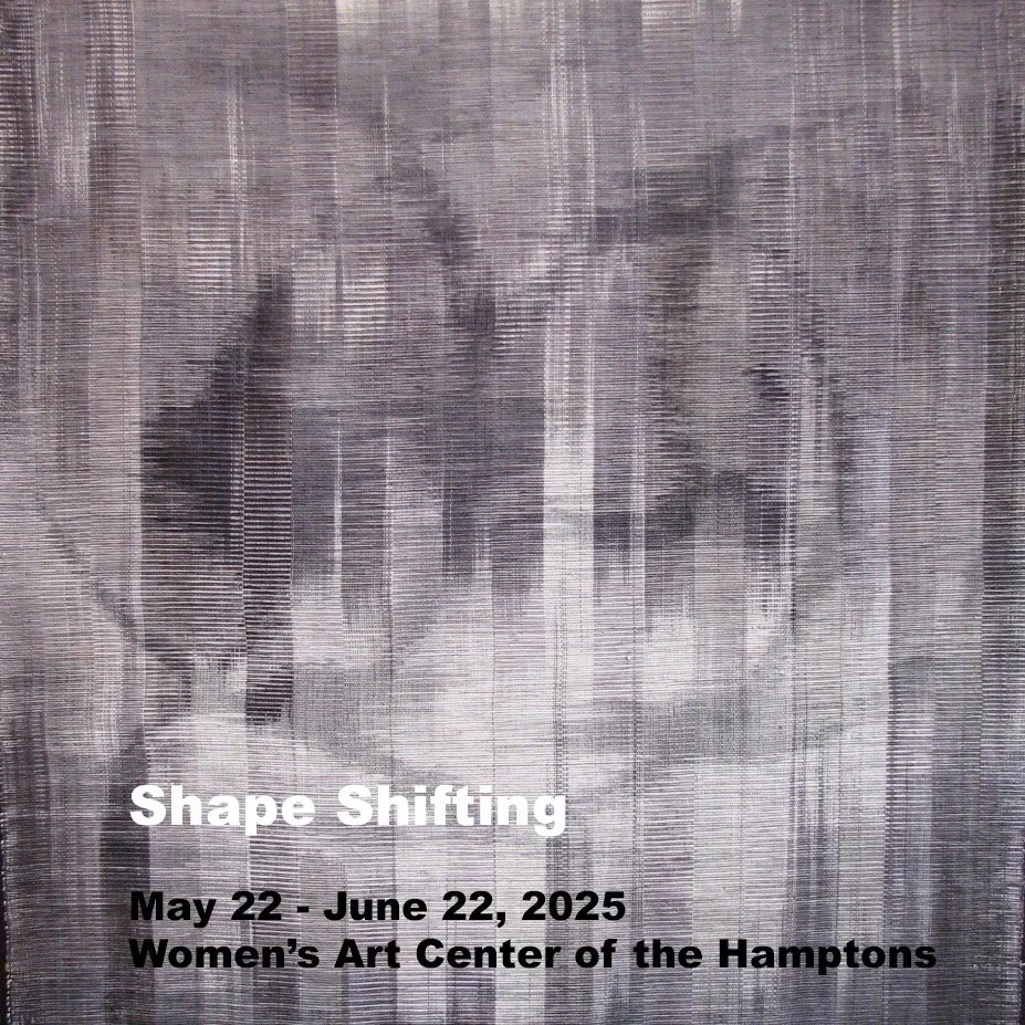 One more week! #ikat #contemporarytextiles #handwoven @womensartcenterhamptons