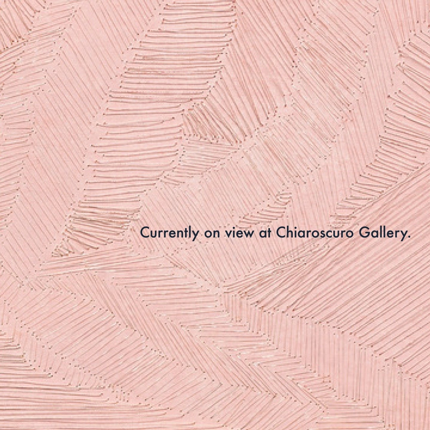 I am into pink! Pollen Velvet, Pink, a stitched pastel on paper.#wildcolor @chiaroscuro_gallery @graverslanegallery