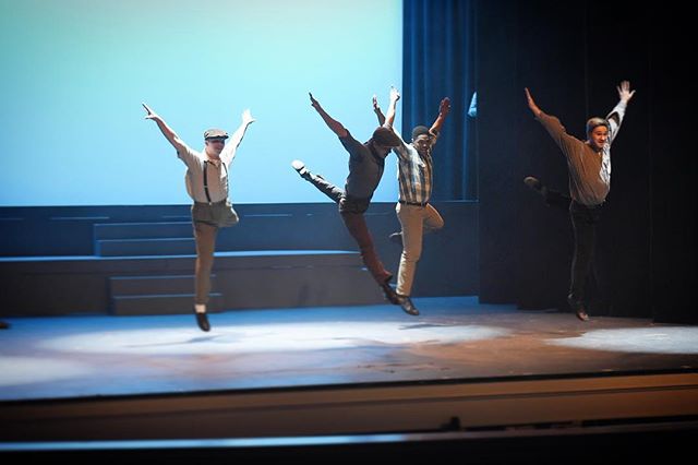 Hey! Come to our second weekend of On The Town (March 23rd-25th) to see if I learn how to not look at the floor when I dance!