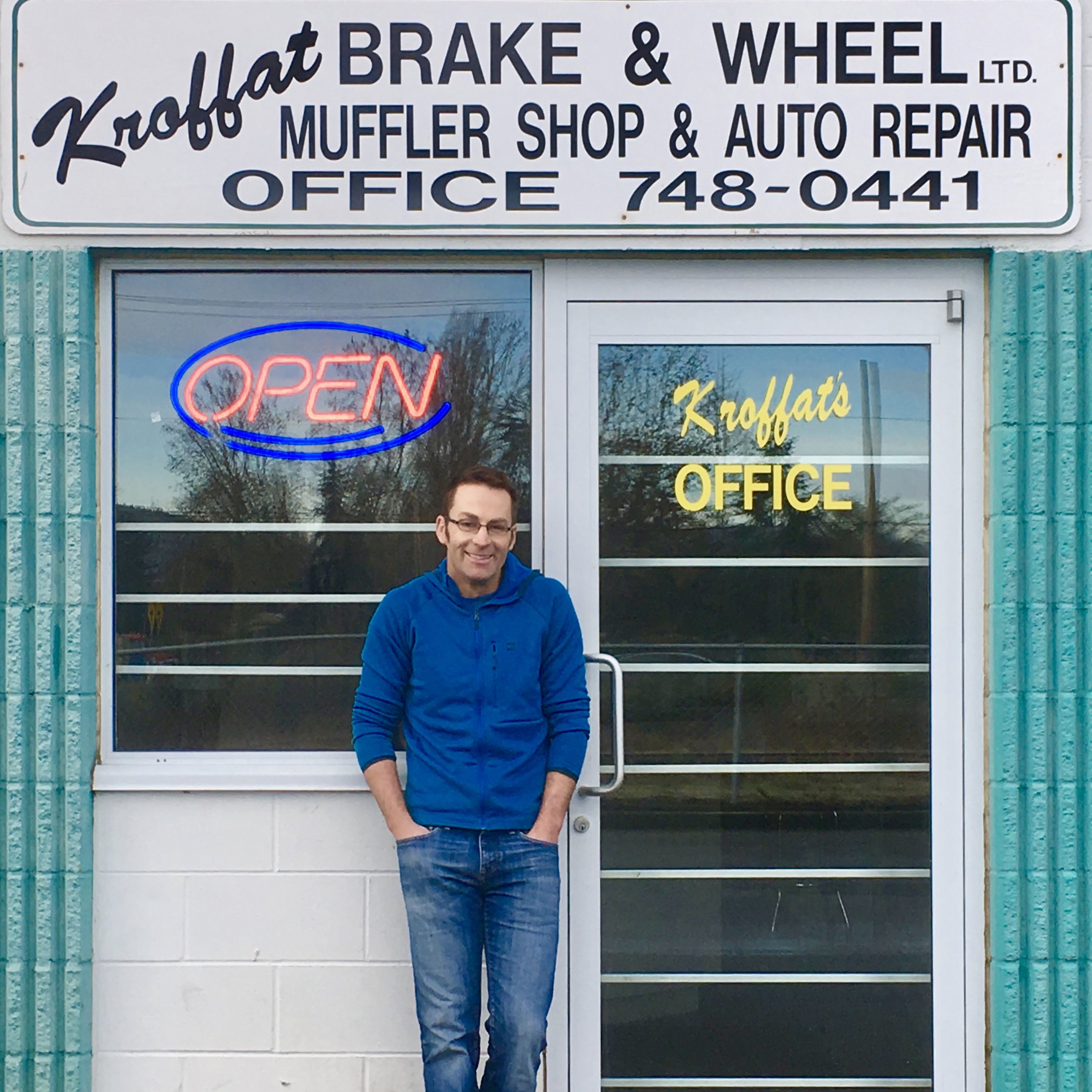 Dwight Milford: owner, Operator &amp; technician Kroffat Brake &amp; Wheel
