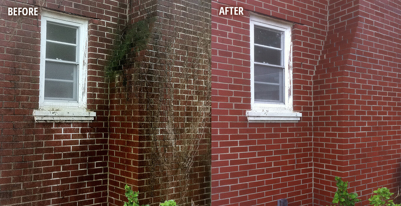 Country Doctor Power Washing - Brick Siding of home.jpg