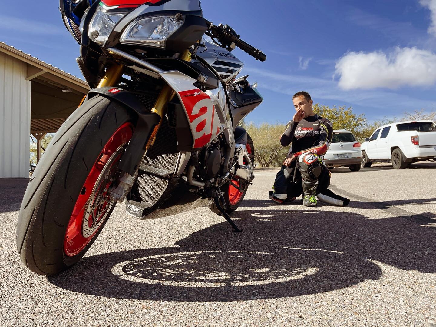 One of the advantages of Ryders Alley is being able to work on your own bike! In our Maintenance Class, we&rsquo;ll review: 

- Oil + filter changes
- Checking/torquing fasteners
- Tire inspection + tire pressure
- And more! 

DM us for more informat