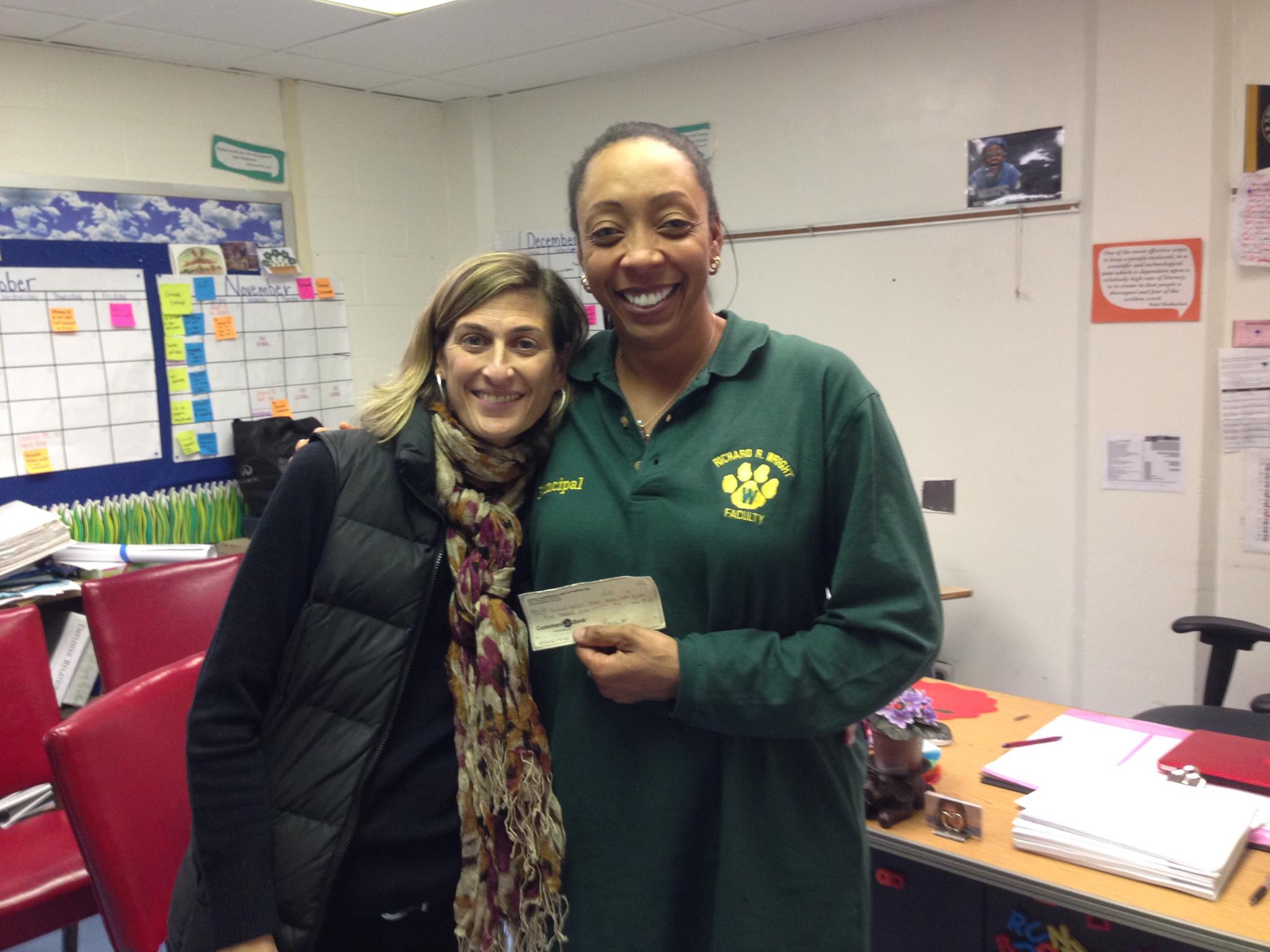 Donations for field trips and teacher donor chose pages