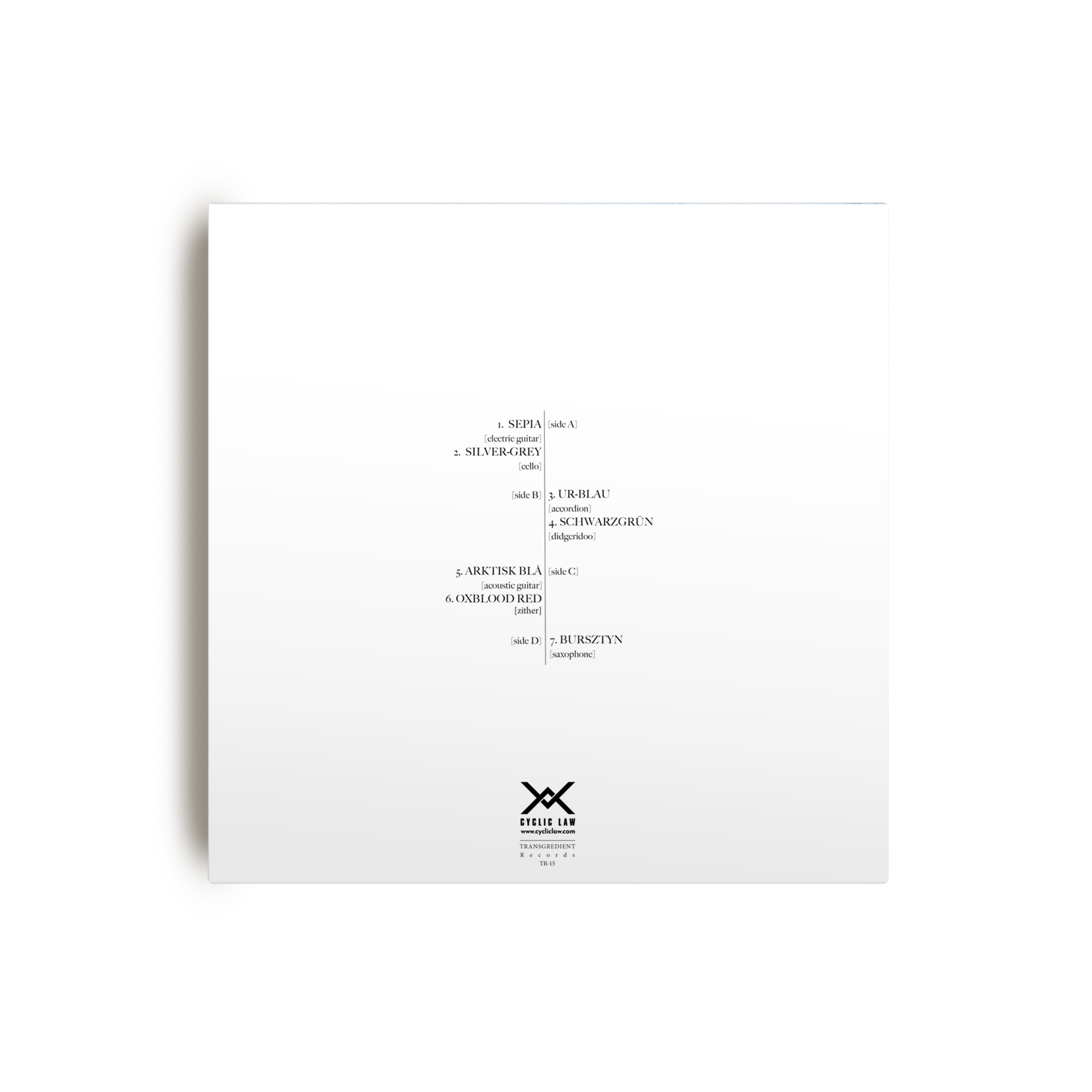 TROUM "EmphasYs" CD / 2LP / DL (295th Cycle / TR-15)