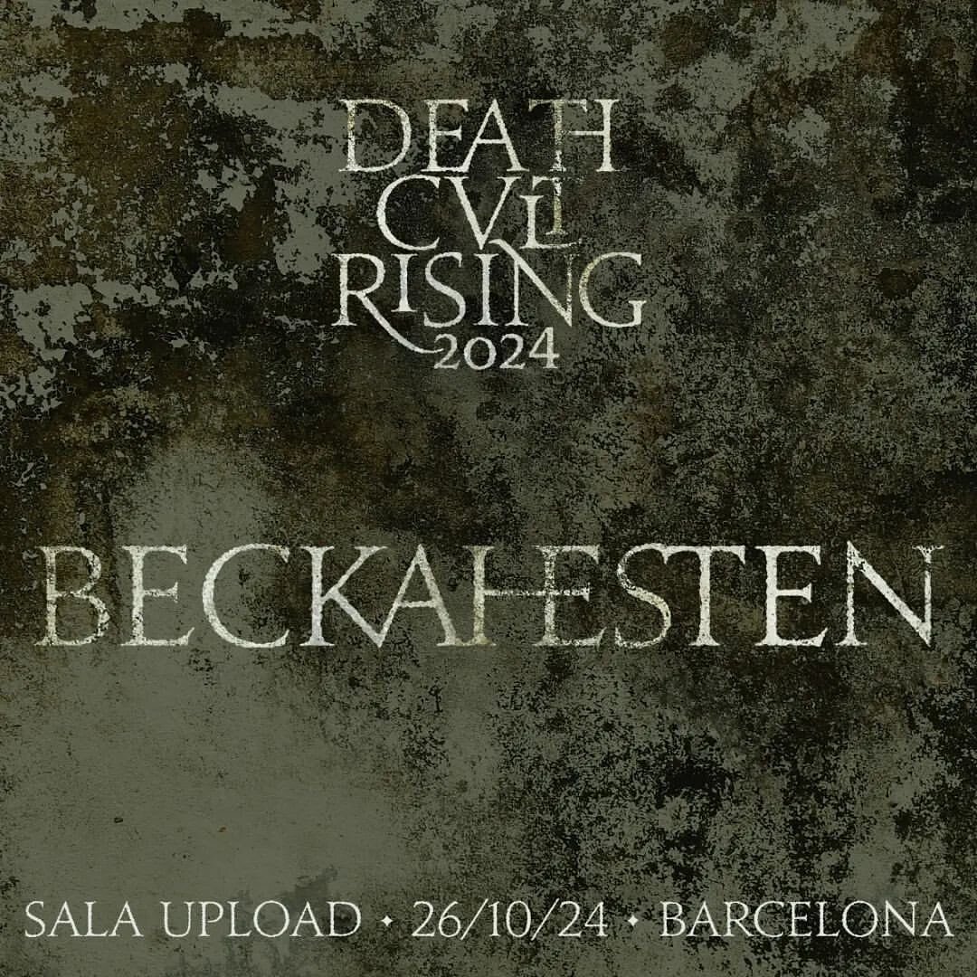 DEATH CULT RISING 2024 - Sala Upload - 26/10/24

1st announcement: BECKAHESTEN (Sweden) 

SPREAD//THE//DISEASE

@death.cult.rising 

#deathcultrising #beckahesten #beckahesten_rites #darkambient #ritualambient #cycliclaw
