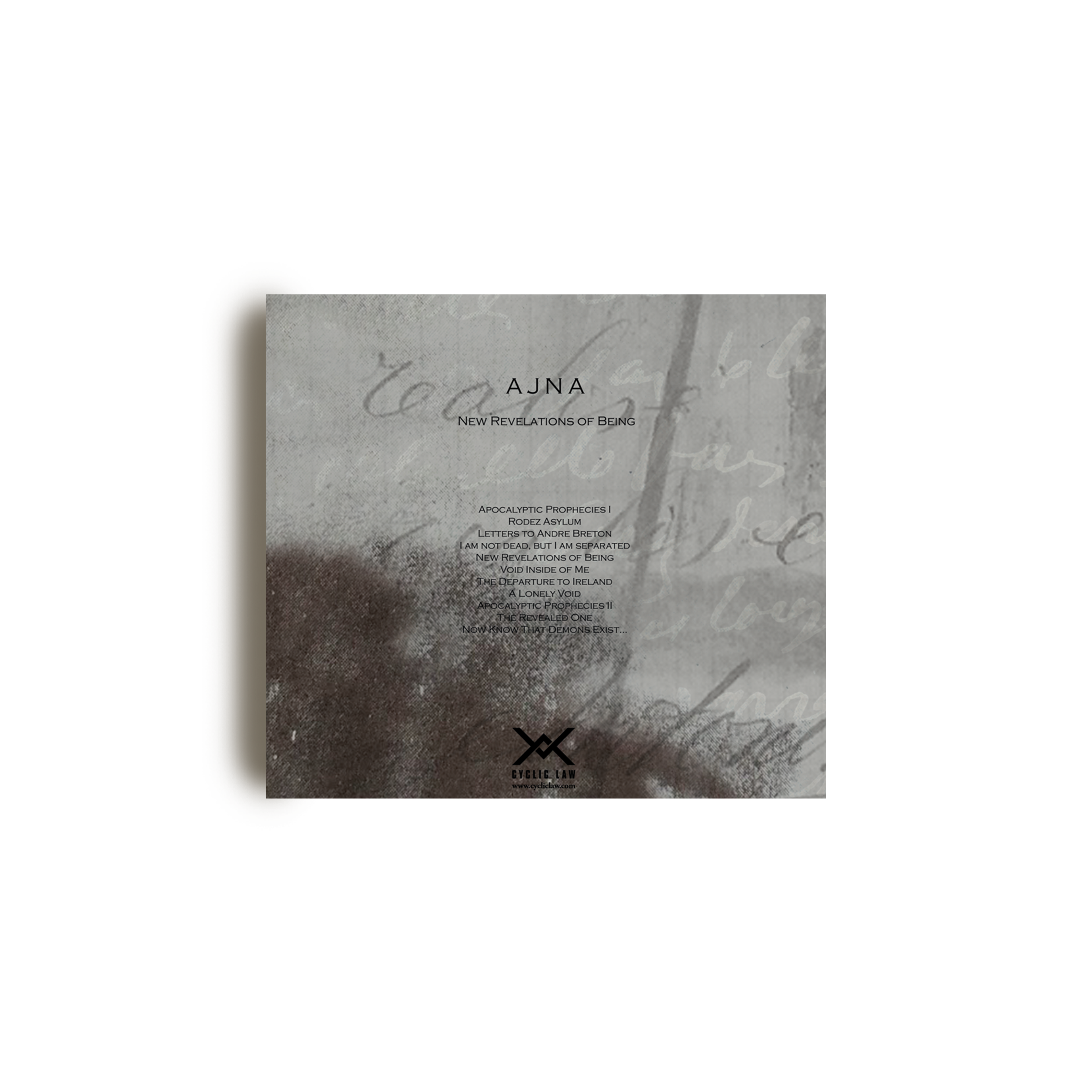 AJNA “New Revelations of Being” CD / DL (241st Cycle)
