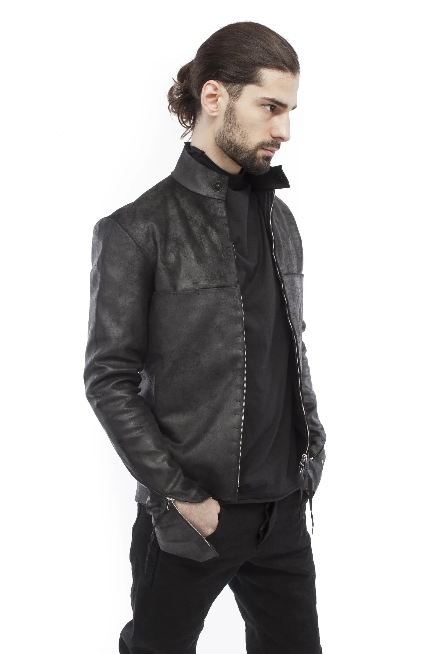 M A By M Amadei Leather Jacket D A D