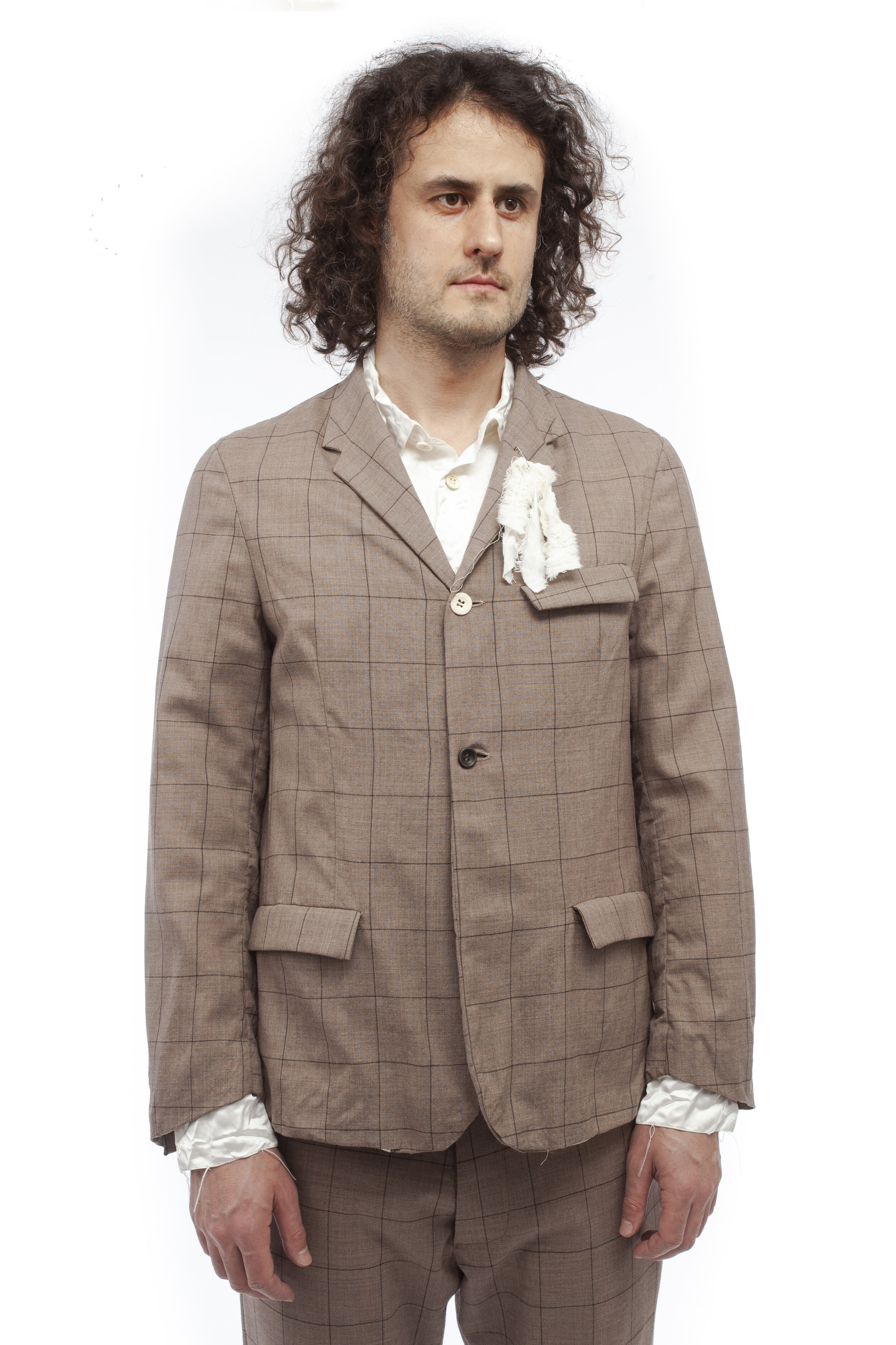 Archivio J.M. Ribot 2 Buttons Wool Blazer — D A D