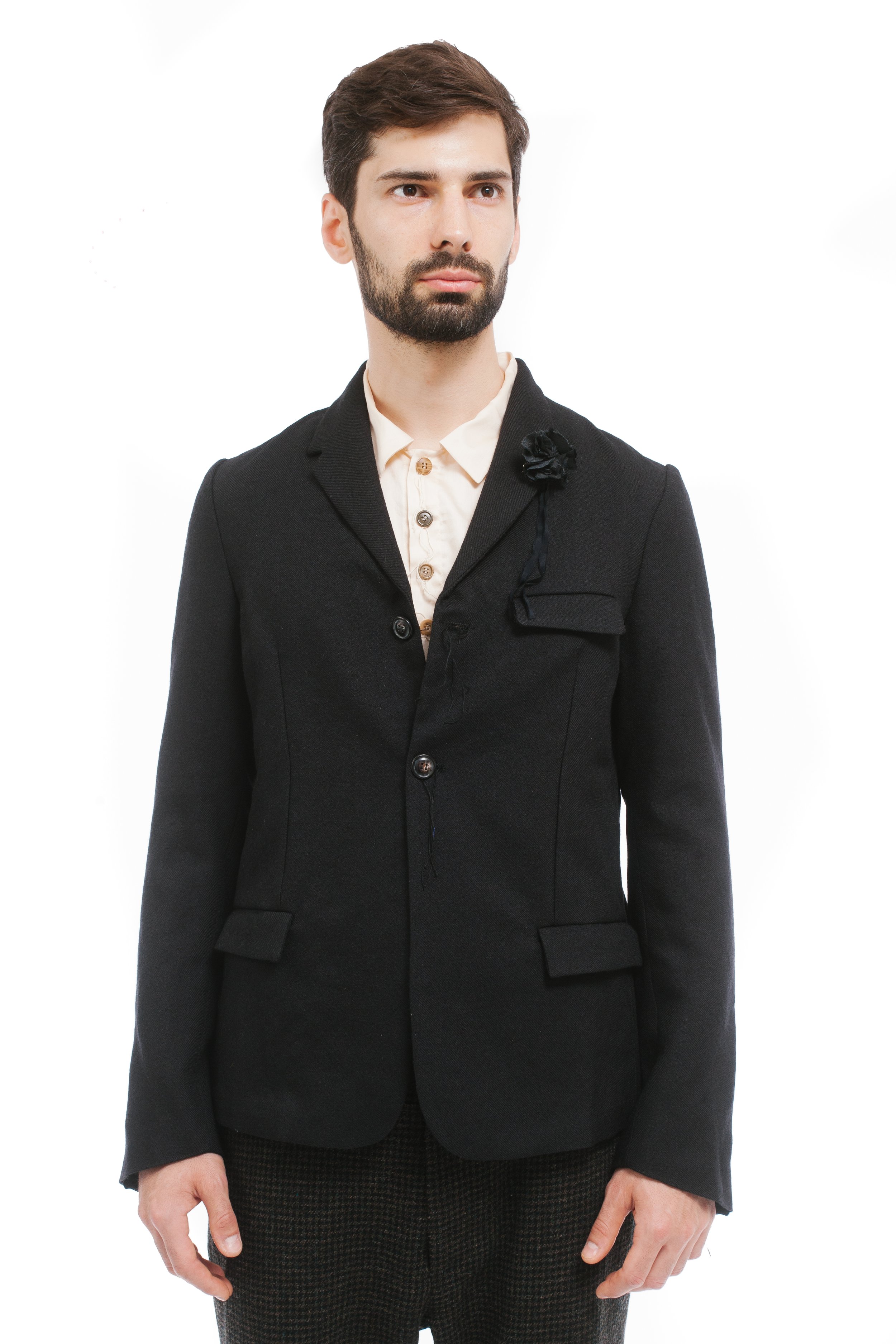 Archivio J.M. Ribot Linen and Cashmere Blazer — D A D