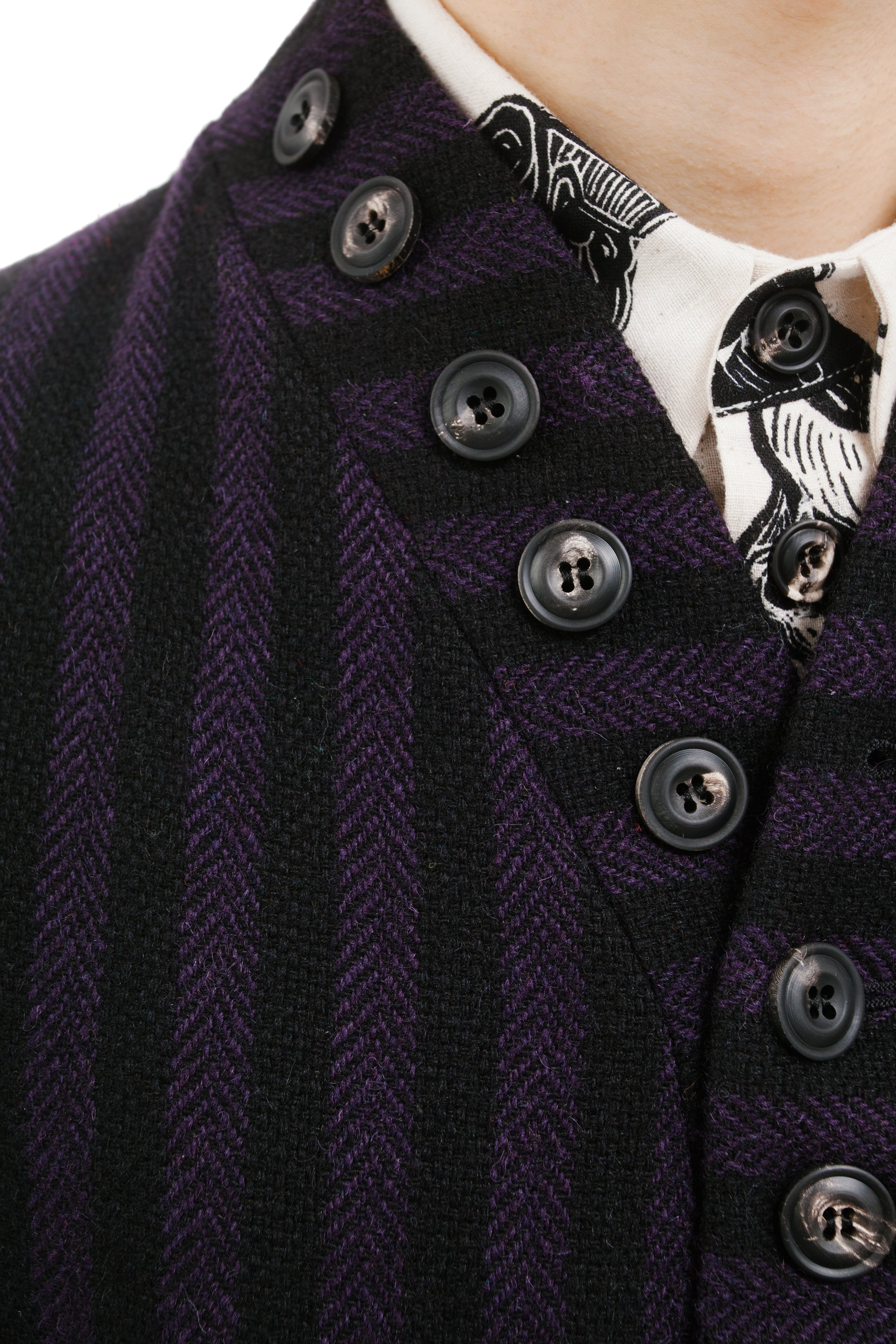 John Alexander Skelton Wool Waistcoat — D A D