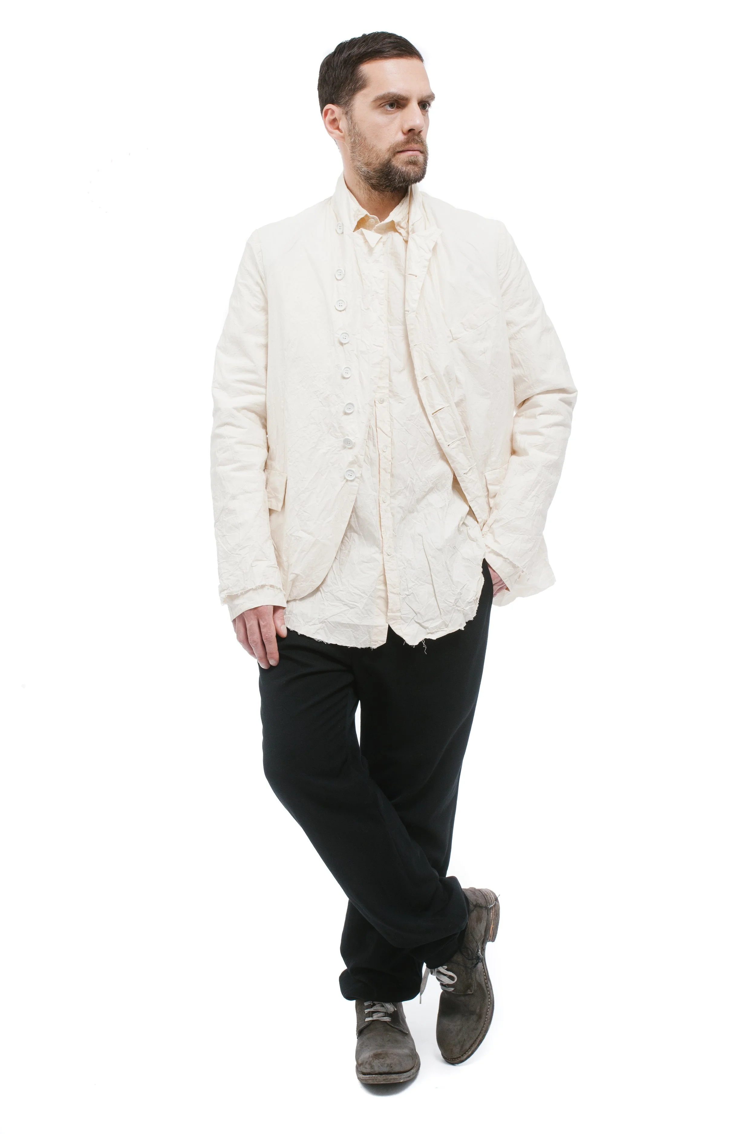 ELENA DAWSON M.SHIRT PEAK COLLAR|メンズ ELENA DAWSON M.SHIRT PEAK COLLAR|メンズ
