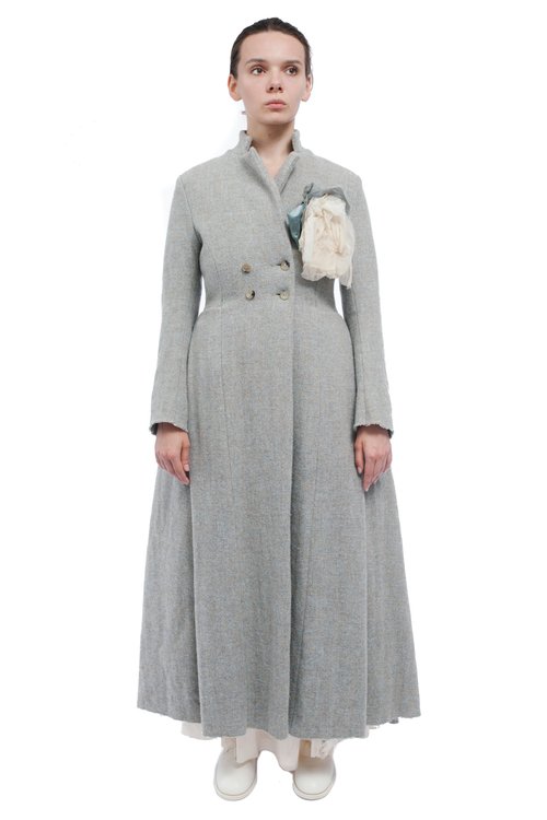 Elena Dawson DB Tweed Coat — D A D