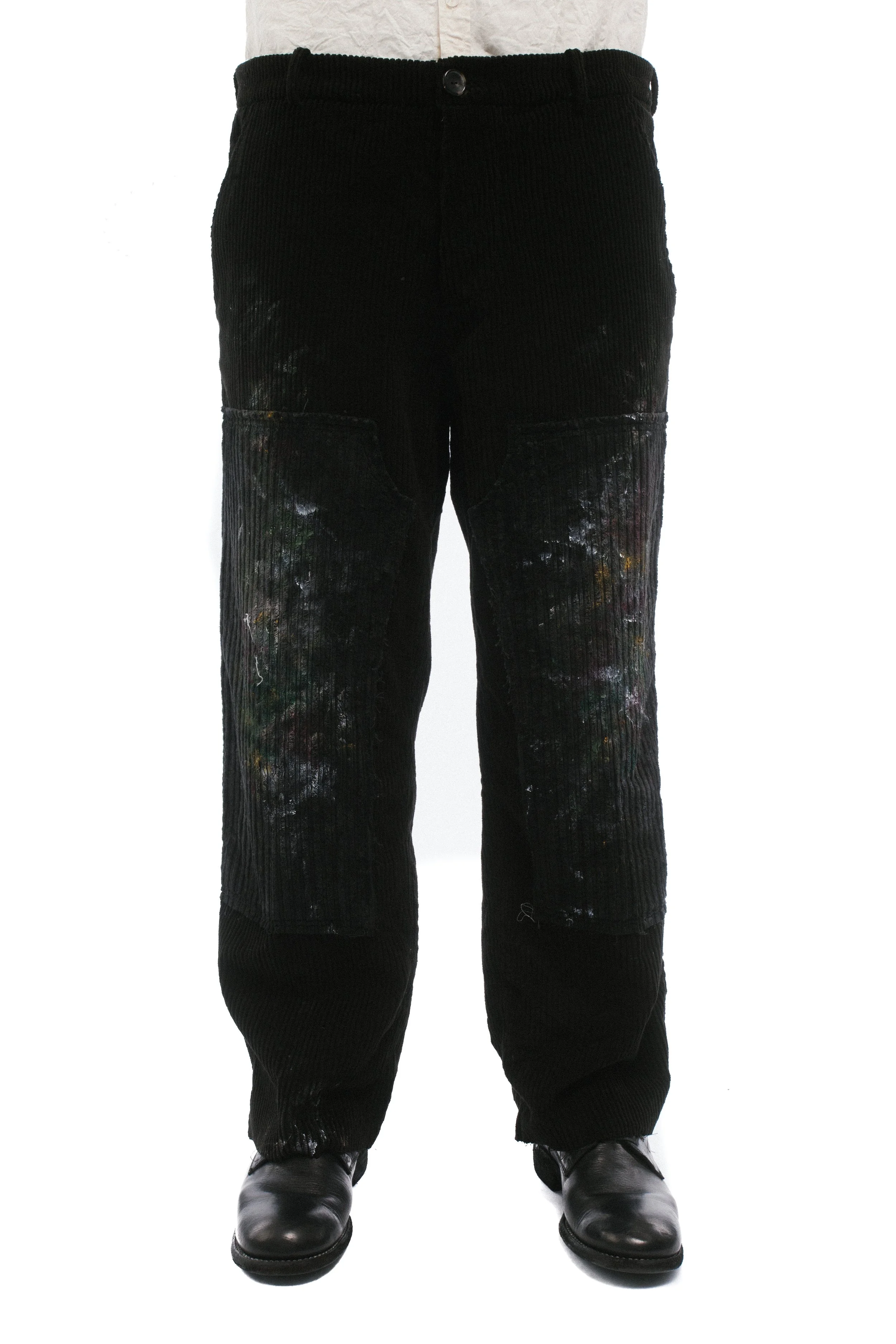 Archivio J.M. Ribot Vintage Cotton Velvet Trousers