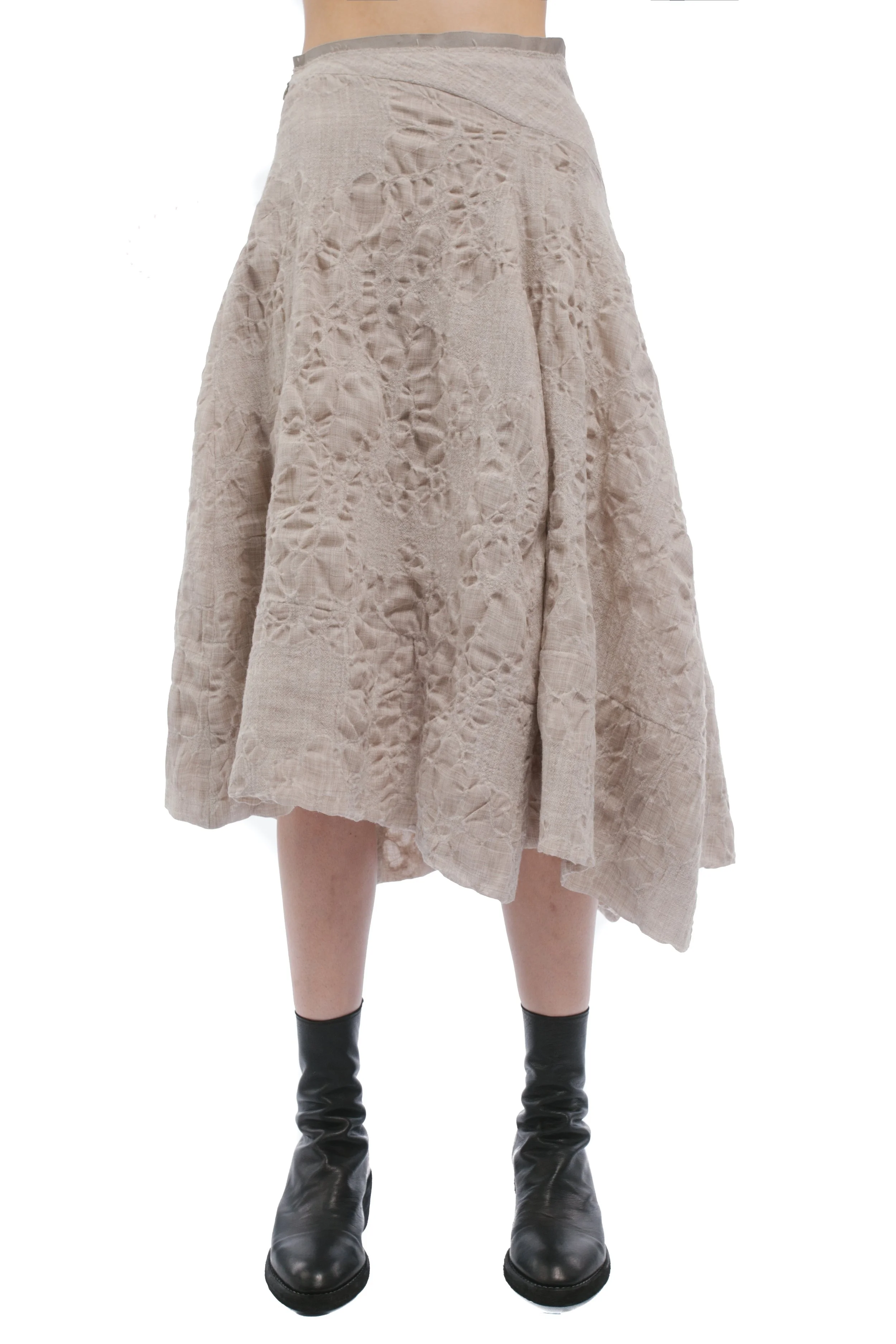 Marc Le Bihan Asymmetric Wool Skirt