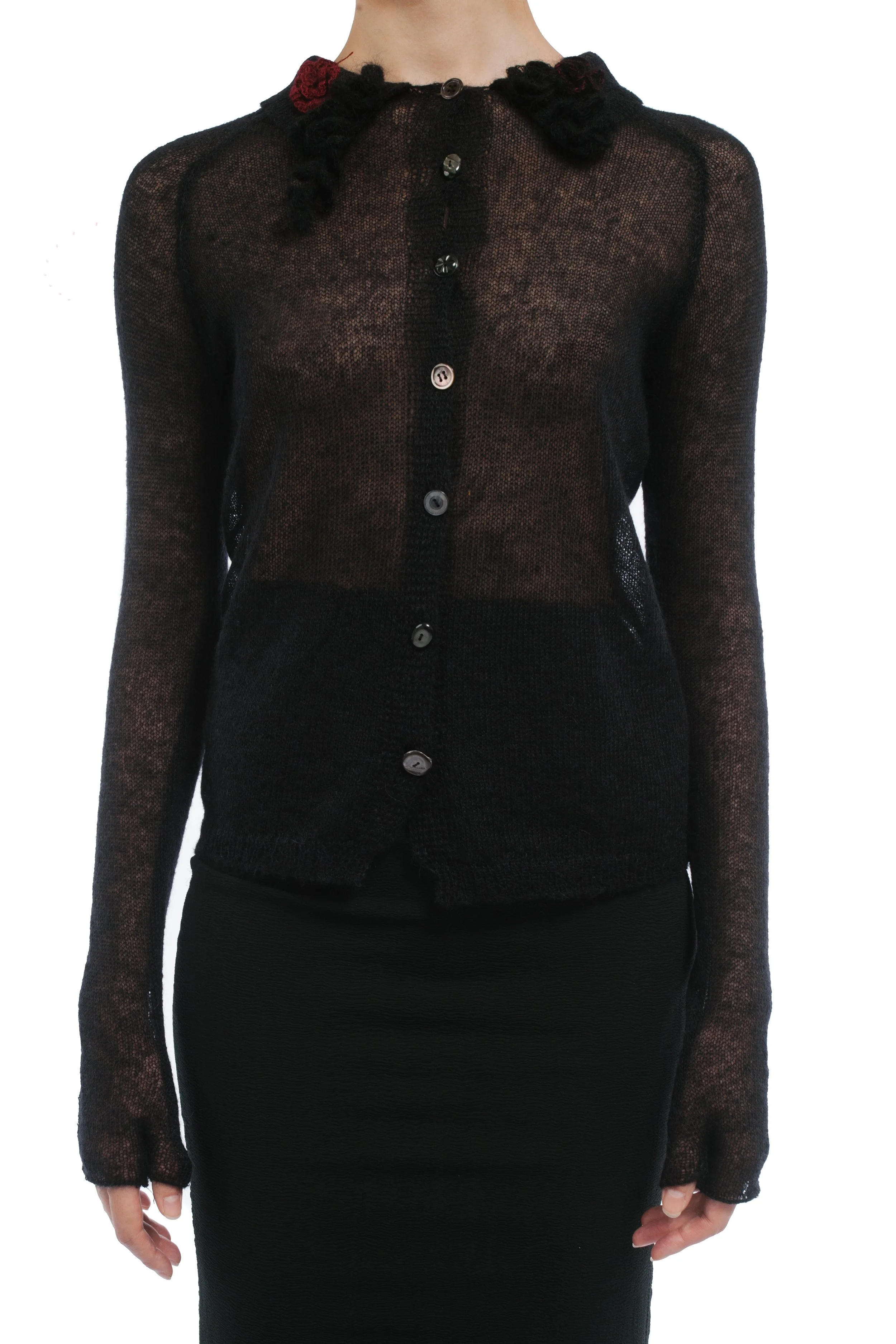 Archivio J.M. Ribot Mohair Cardigan