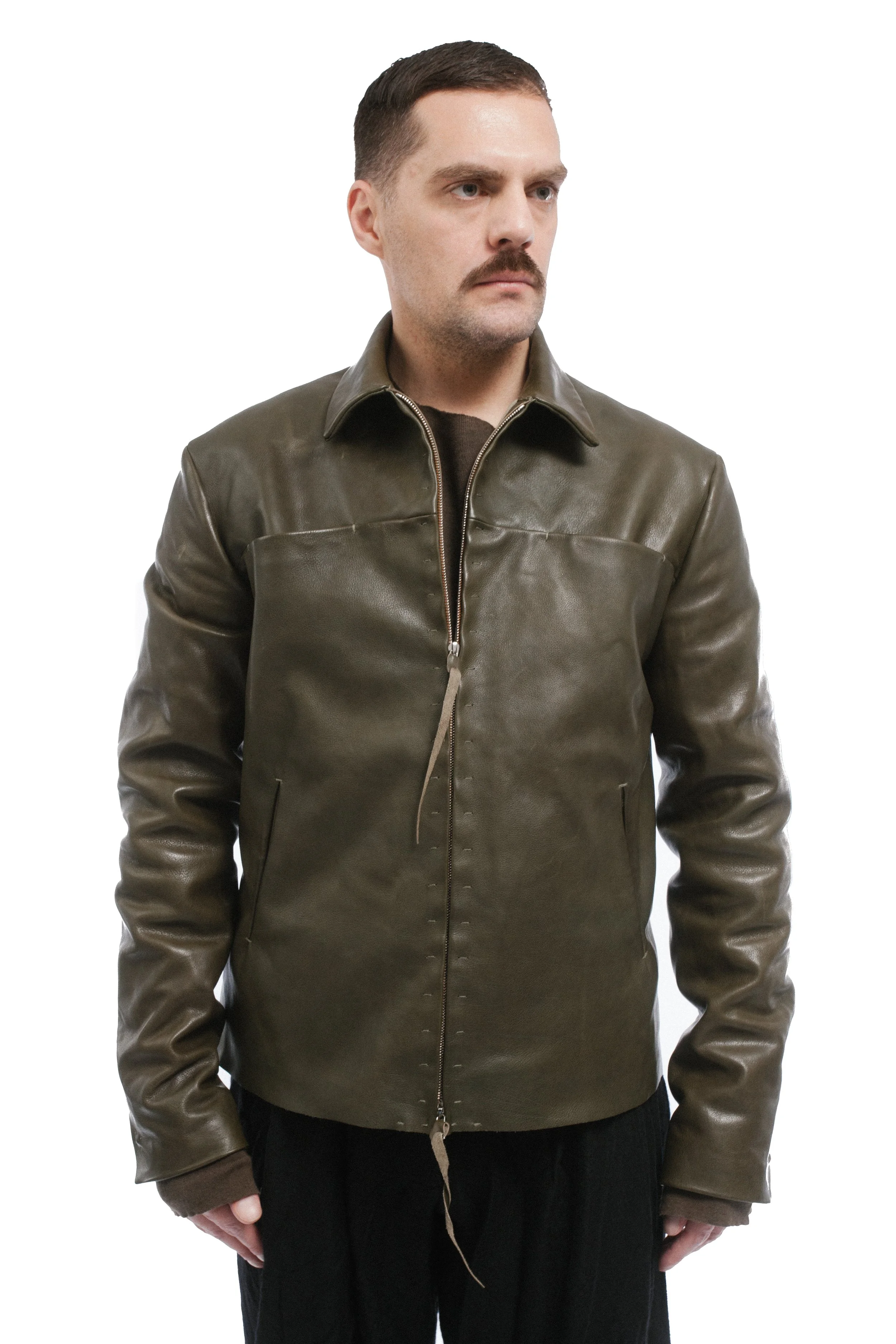 M.A+ by Maurizio Amadei Buffalo Leather Jacket