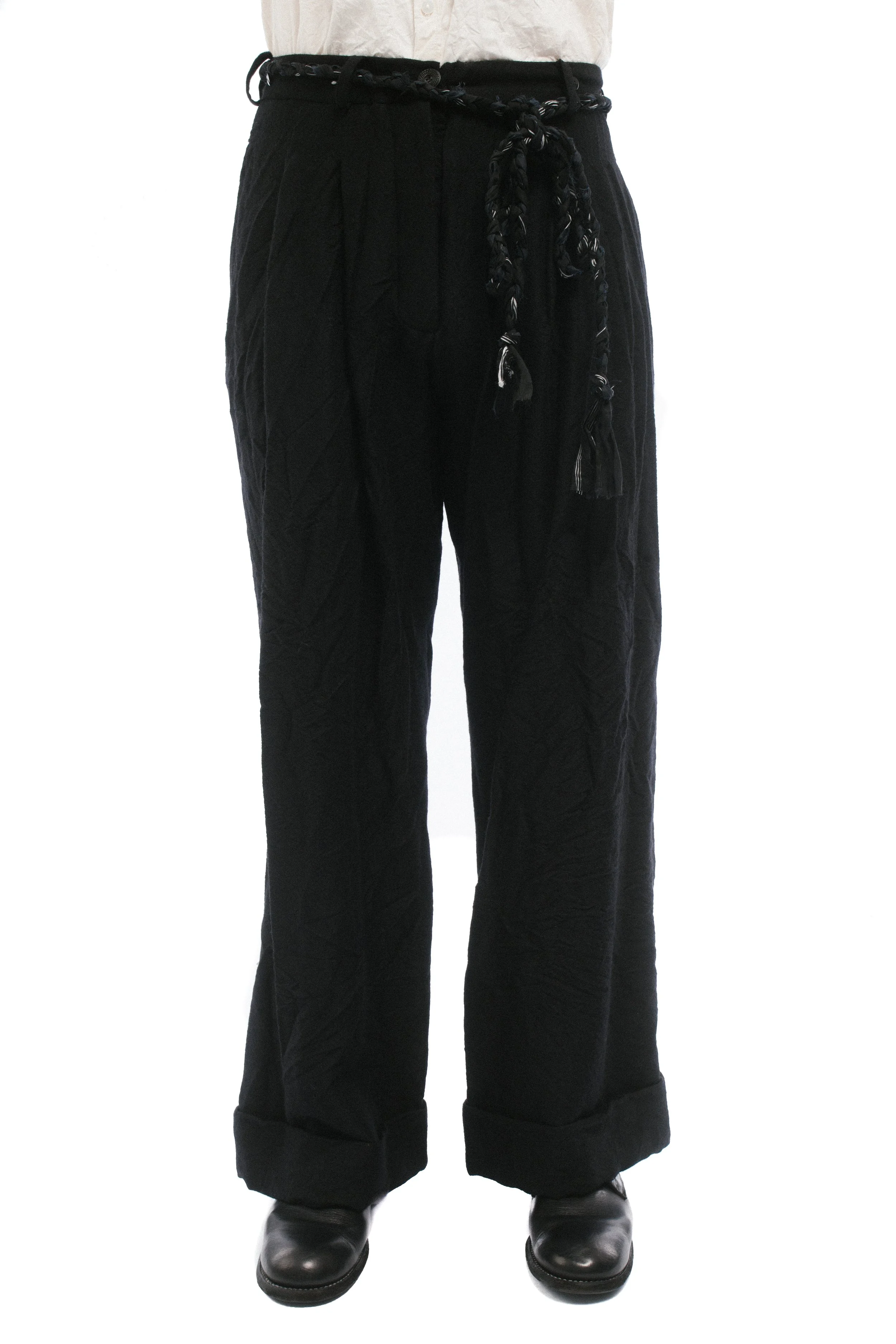 Archivio J.M. Ribot Virgin Wool Trousers