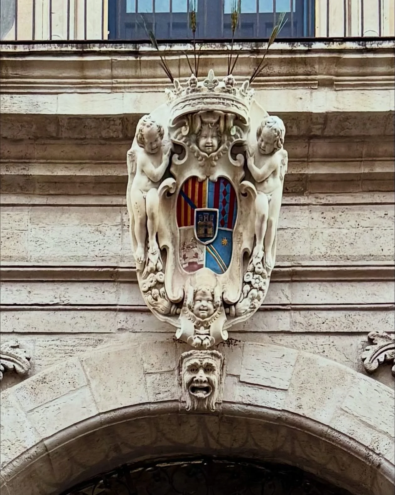 Some favorite Baroque balconies in Sicily. Delightful and intriguing faces in abundance in Catania, Palermo and Modica. 
.  #sicily #sicilia #italy #italia #sicily🇮🇹 @prcnola @projectporamor #palermo #catania #modica #baroquearchitecture #baroquest