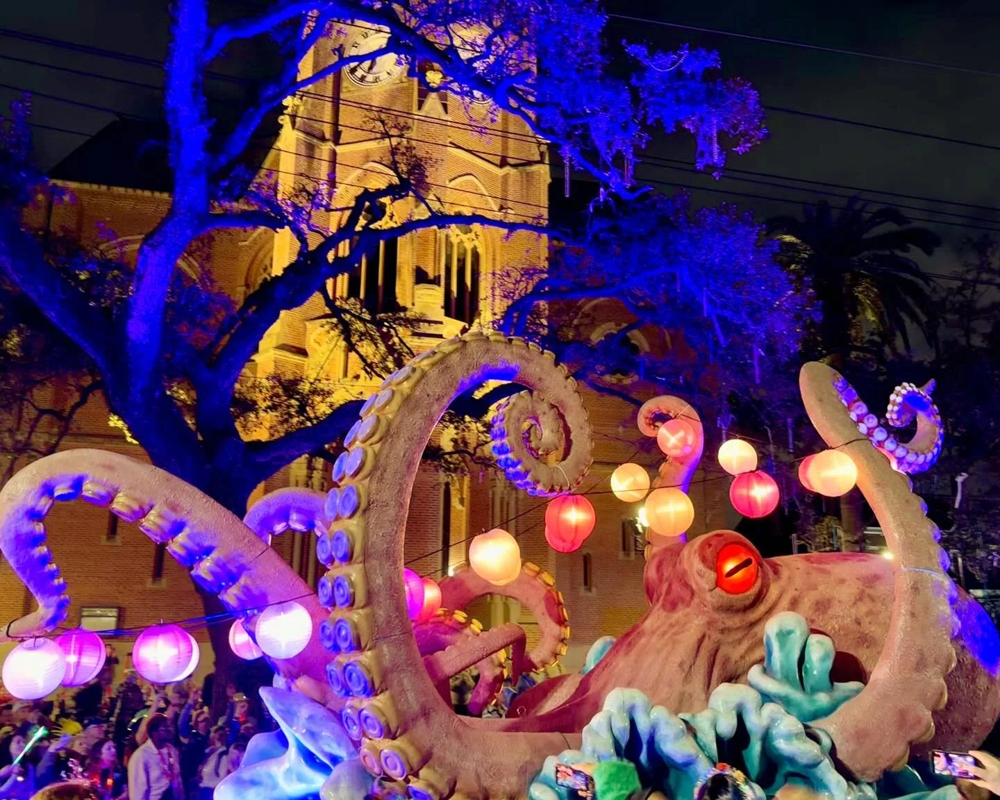 Always one of my favorites, the dramatic floats of the Krewe of Orpheus dazzled the streets of New Orleans once again.  Mardi Gras parading at its finest!
.
.
.
@krewe_of_orpheus #lundigras @harryconnickjr @neworleans #mardigrasparade #nolalove #only