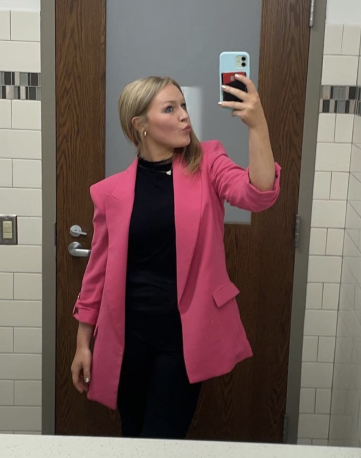 The Pink Suit Jacket