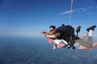 Falling from the sky