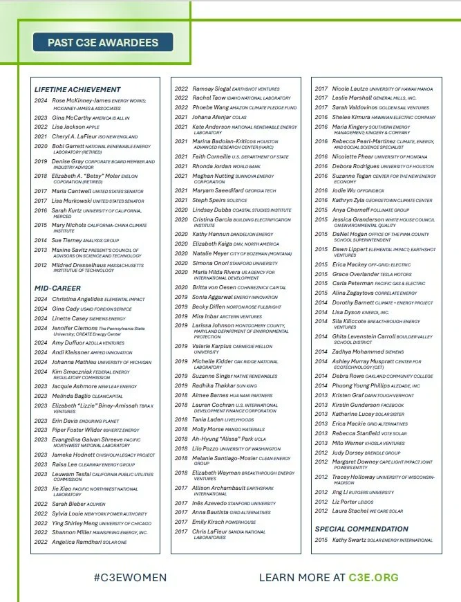 Brochure — The Clean Energy Education & Empowerment (C3E) Initiative