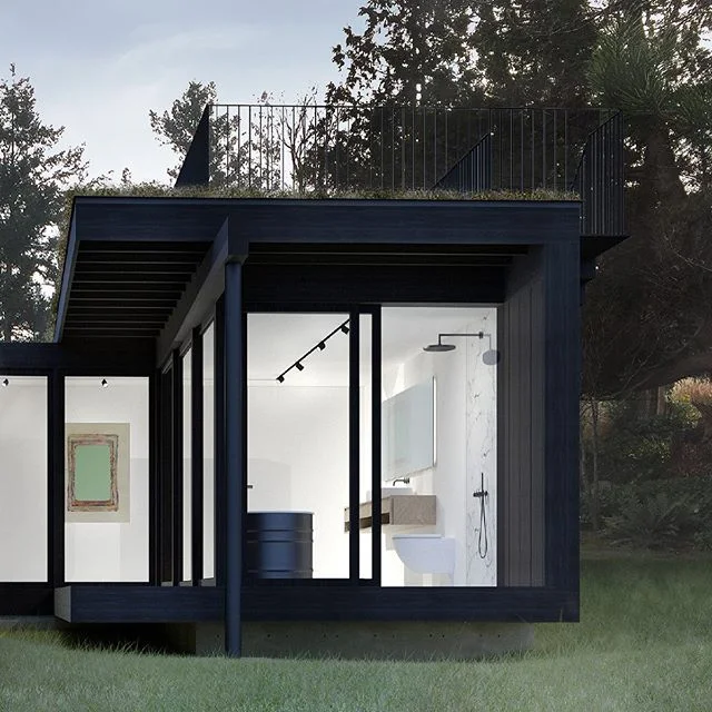 Bath Cabin - Bowen Island. In progress.
.
.
.
.
.
#architecture #cabin #minimalism #westcoastarchitecture #spa