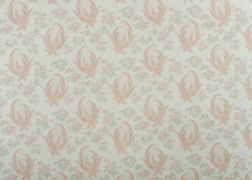 Paisley Stripe - Red