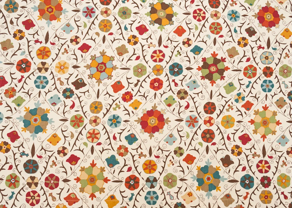 Safi Suzani Chocolate Brown