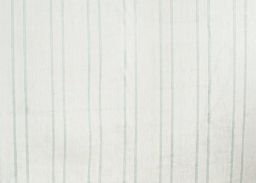 Sheer Stripe Turquoise