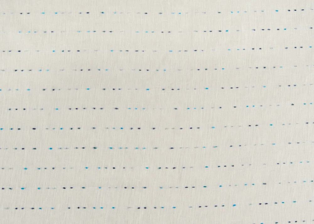 Sheer Confetti Multi Blue