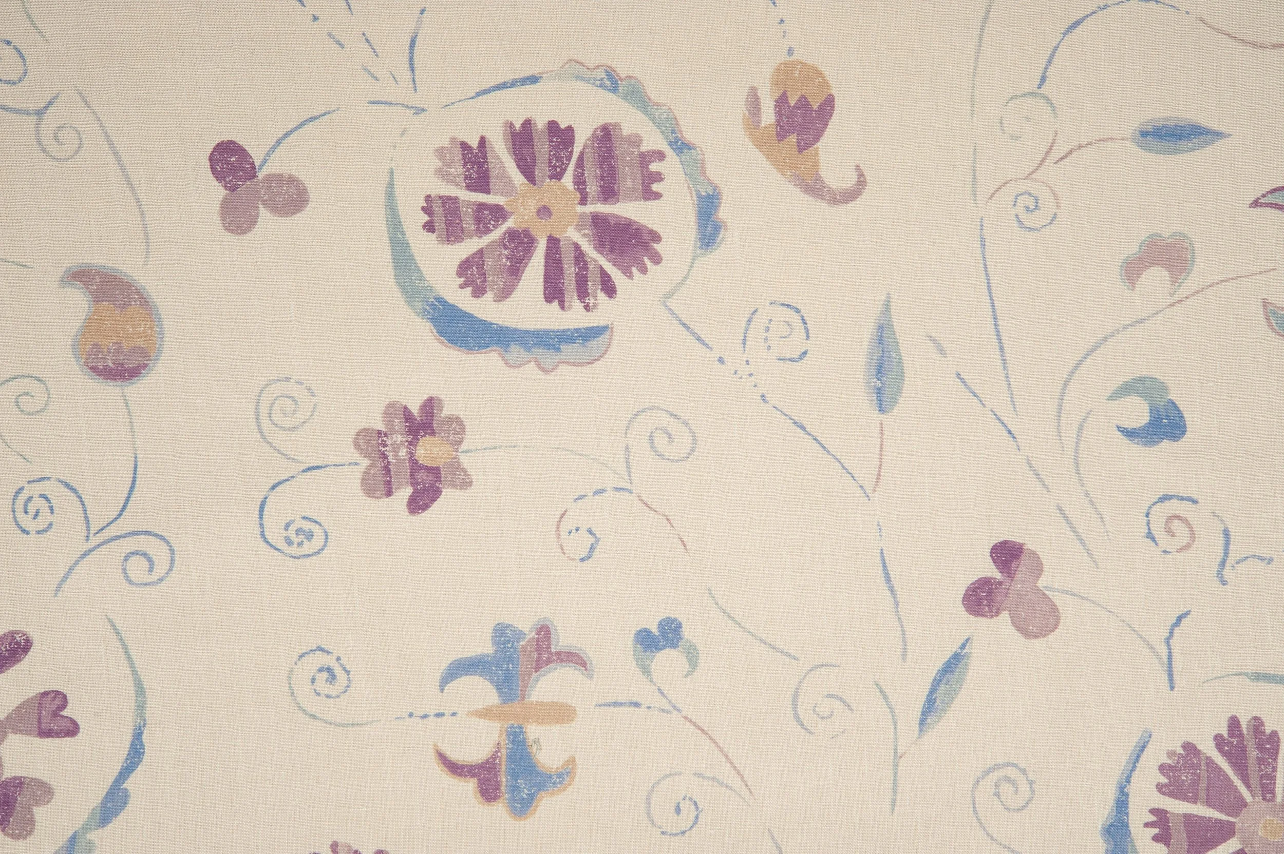 Bukhara Suzani - Lavender - Kathryn M Ireland Textiles