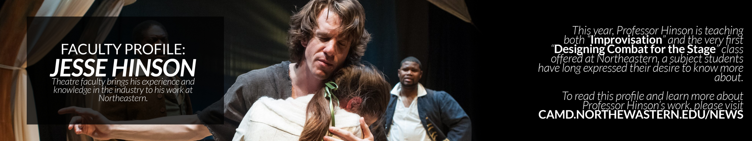 Theatre Faculty Feature, College of Arts, Media and Design