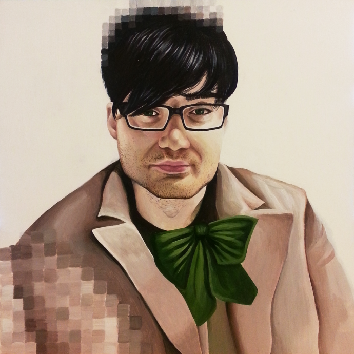 "Jake," part of my 2015 portrait series "Selfierepresentation"